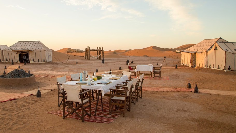  (Photo courtesy&nbsp; Erg Chigaga Luxury Desert Camp ) 