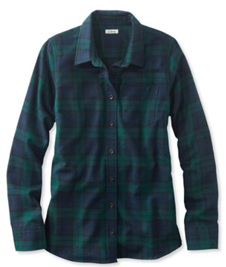   L.L. Bean Scotch Plaid Shirt (Slightly Fitted)  