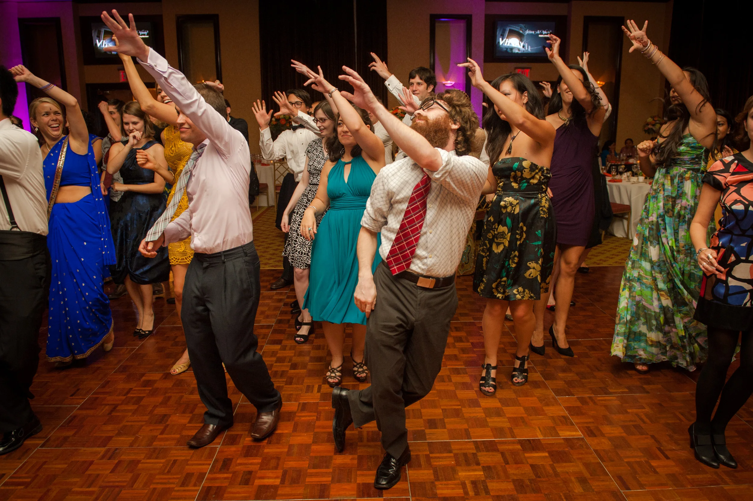  The wedding of Jessica and Vinay. 