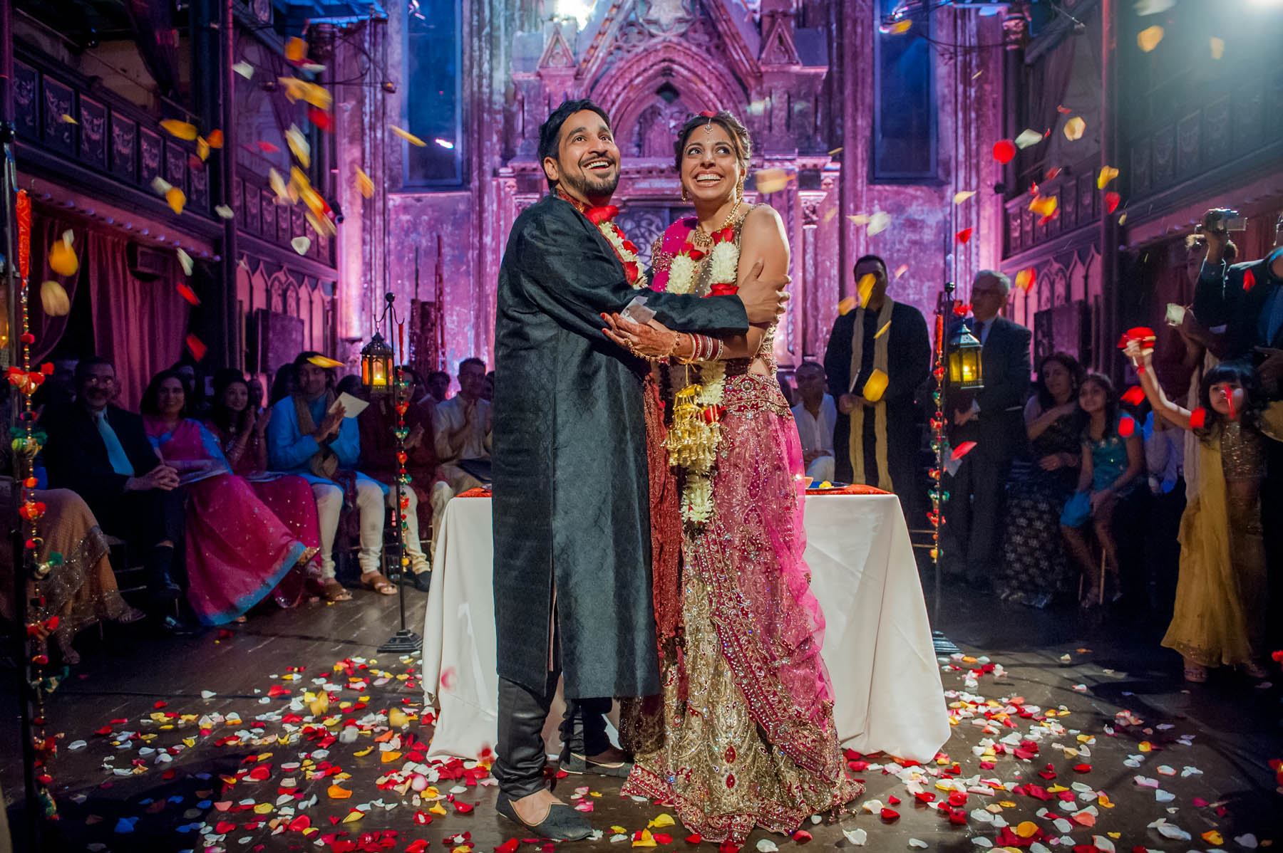 Wedding of Priya and Farooq, Angel Orensanz Foundation, May 15th, 2010.