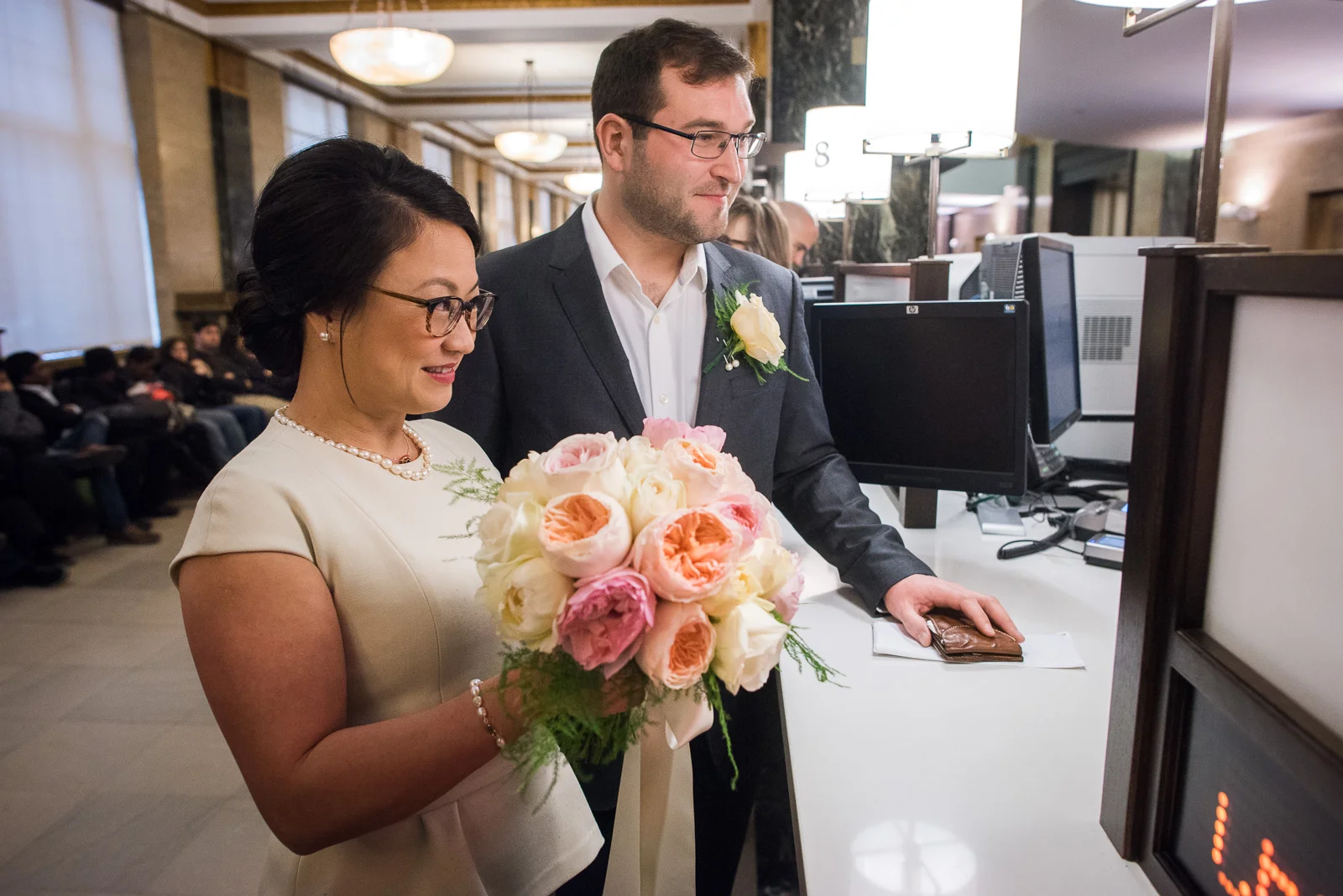 New York City Hall Elopement Wedding Photos