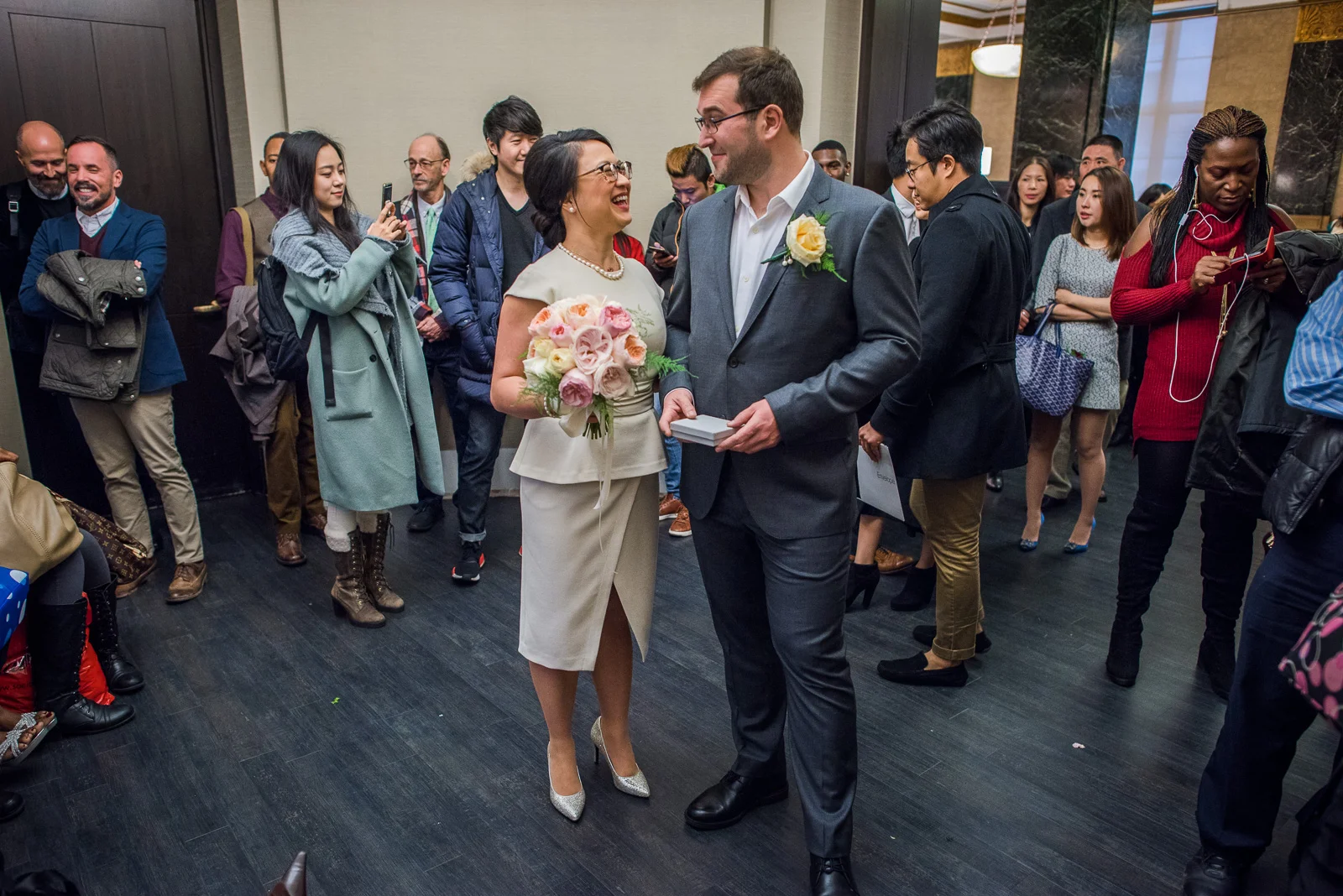 New York City Hall Elopement Wedding Photos