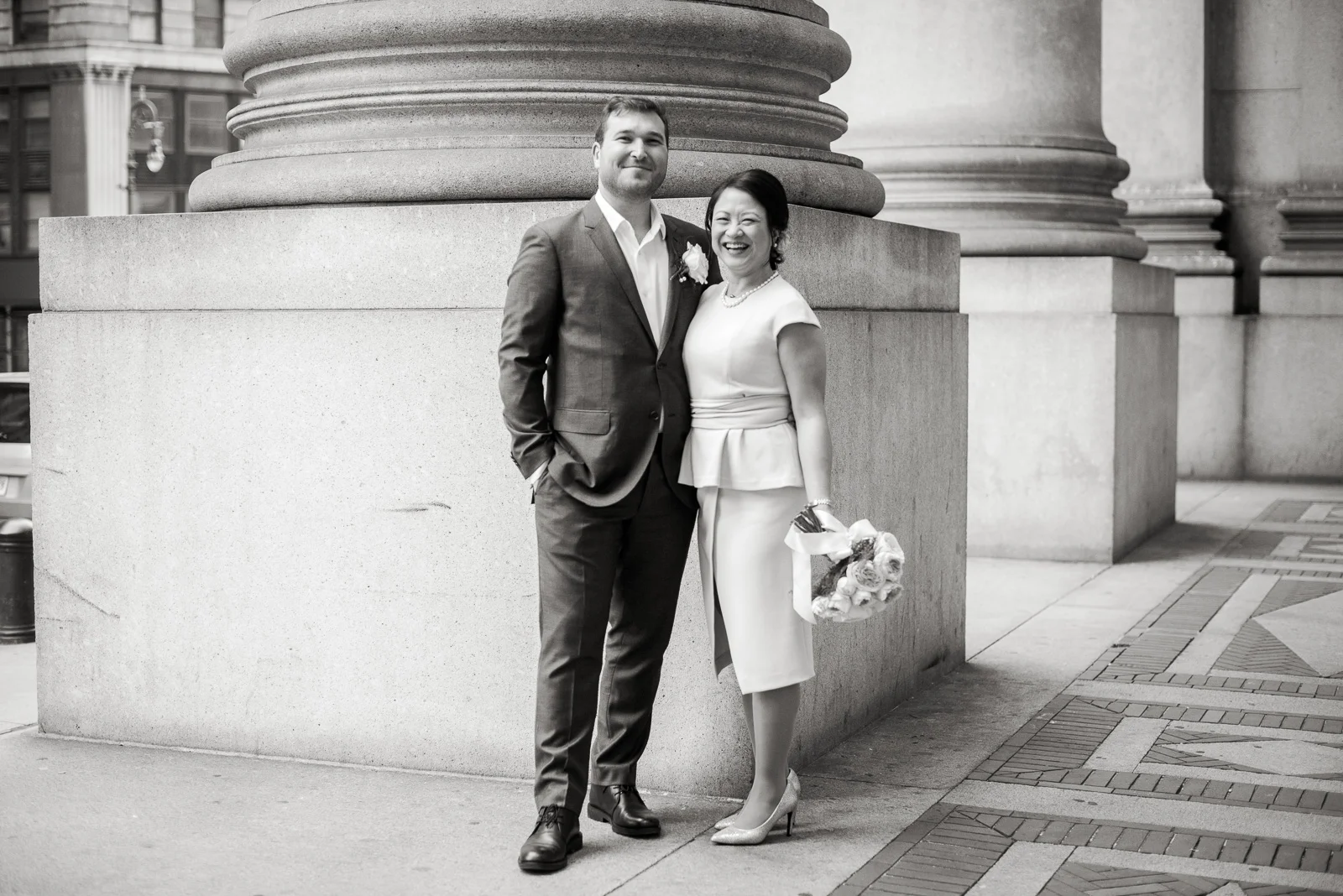 New York City Hall Elopement Wedding Photos