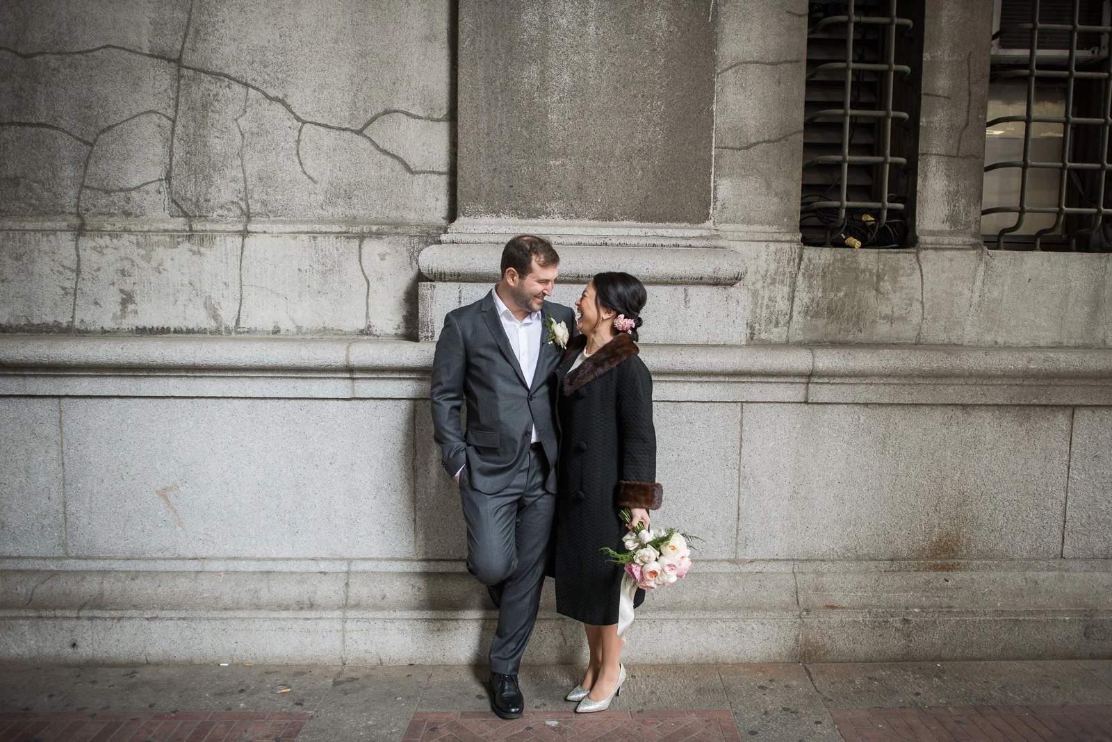 New York City Hall Elopement Wedding Photos