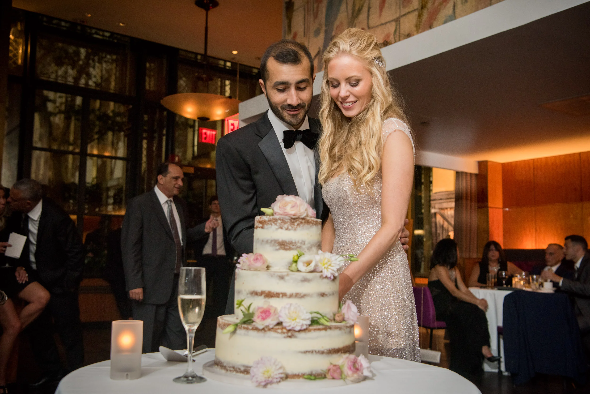  Bryant Park Grill and New York Public Library  Wedding photos.
Craig Warga Weddings 