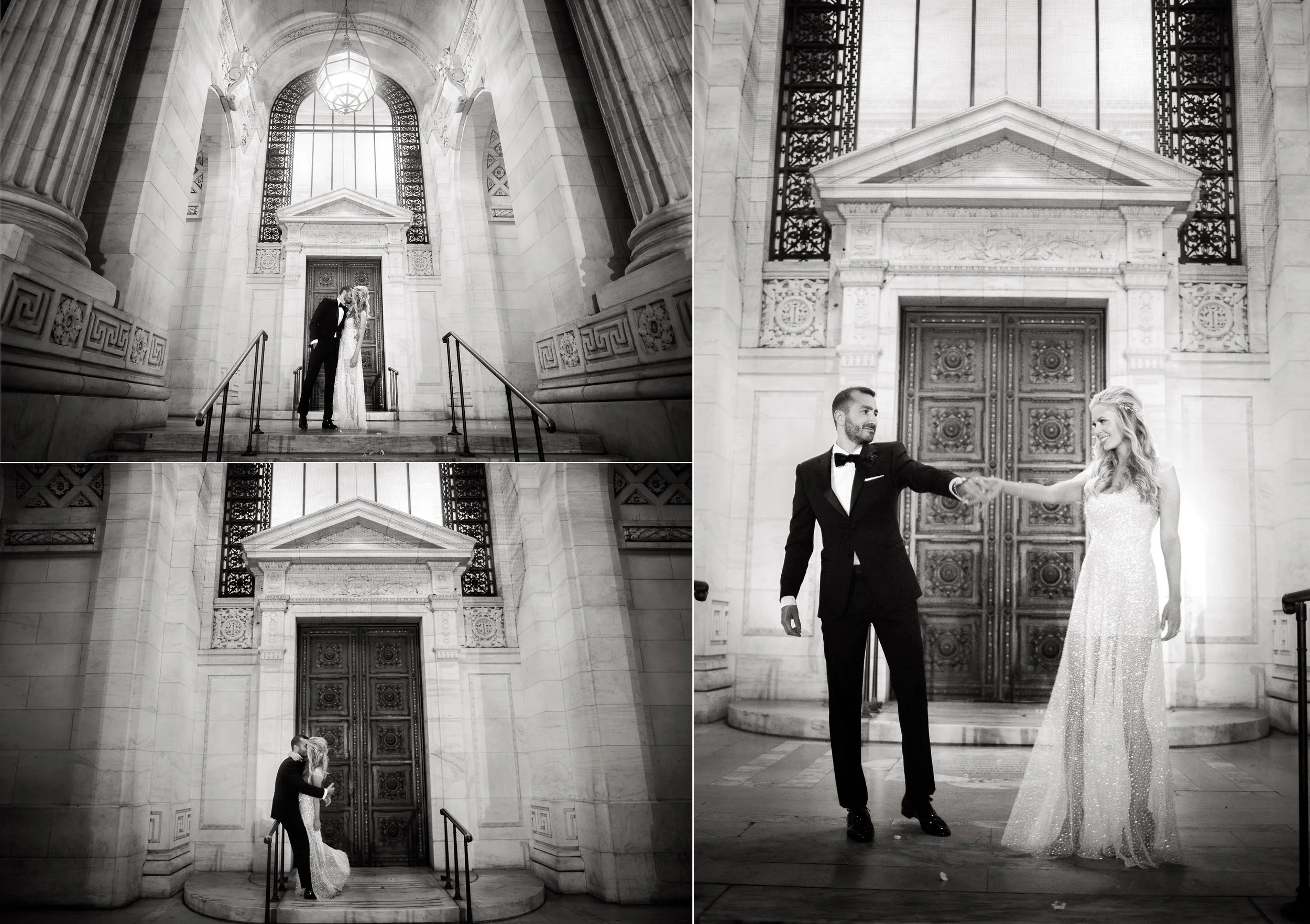  Bryant Park Grill and New York Public Library  Wedding photos.
Craig Warga Weddings 