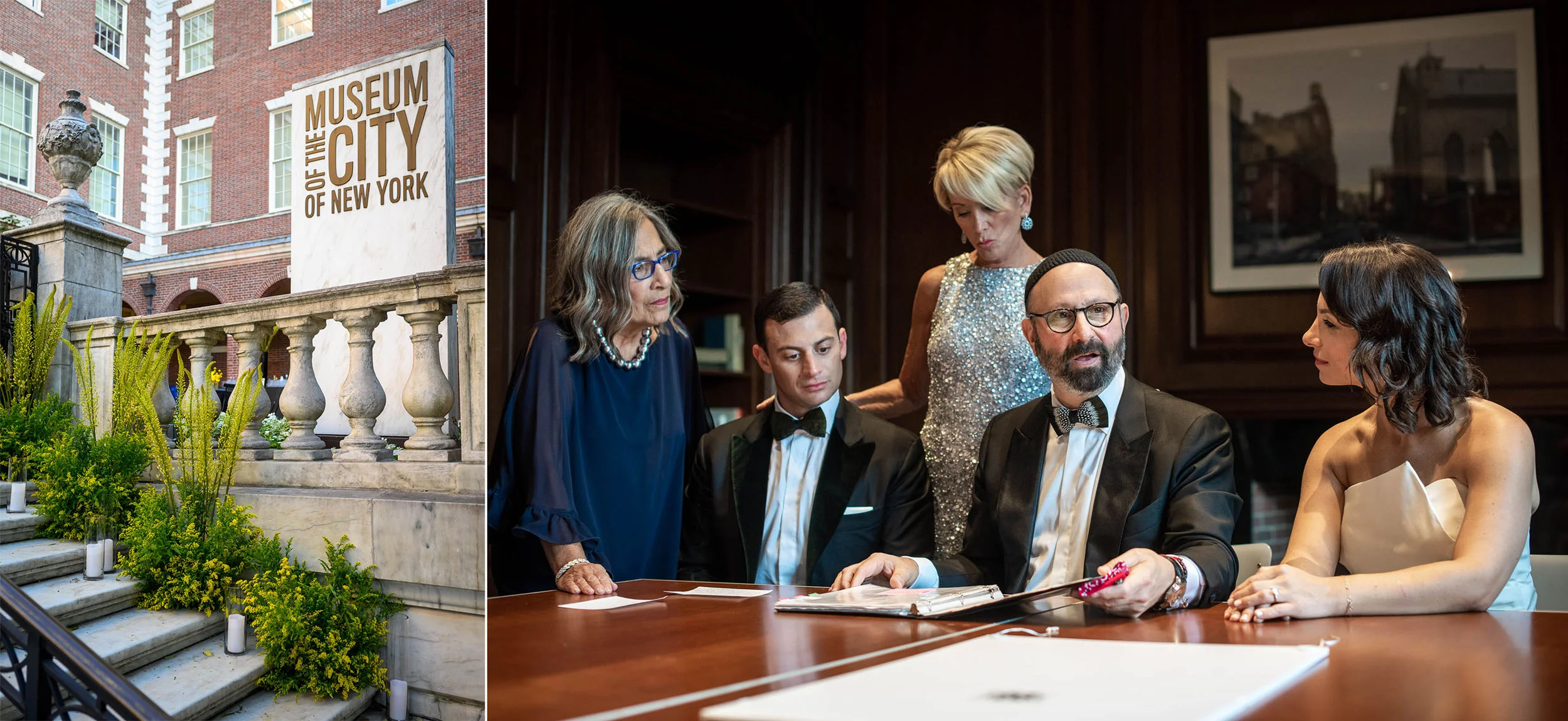  Museum of the City of New York Wedding photos.
Craig Warga Weddings 