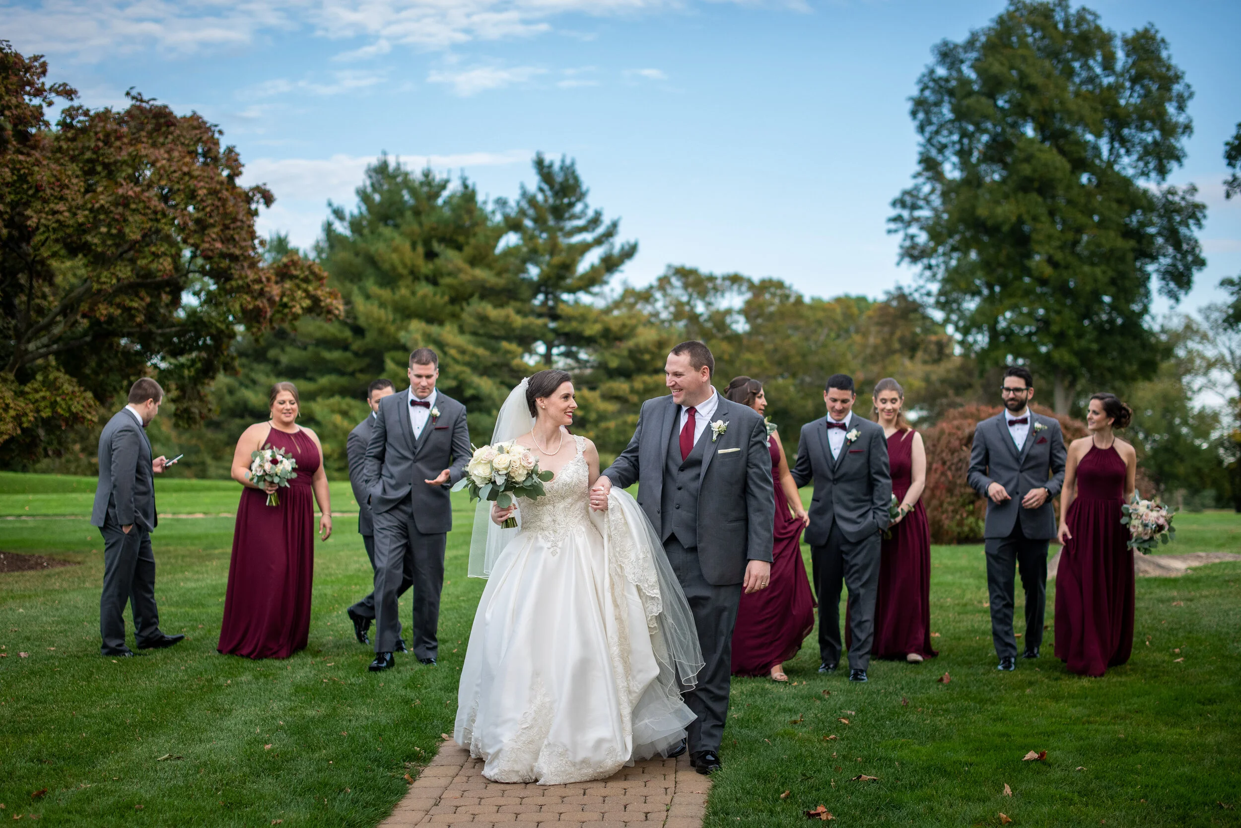  Hackensack Golf Club Wedding photos.Craig Warga Weddings 