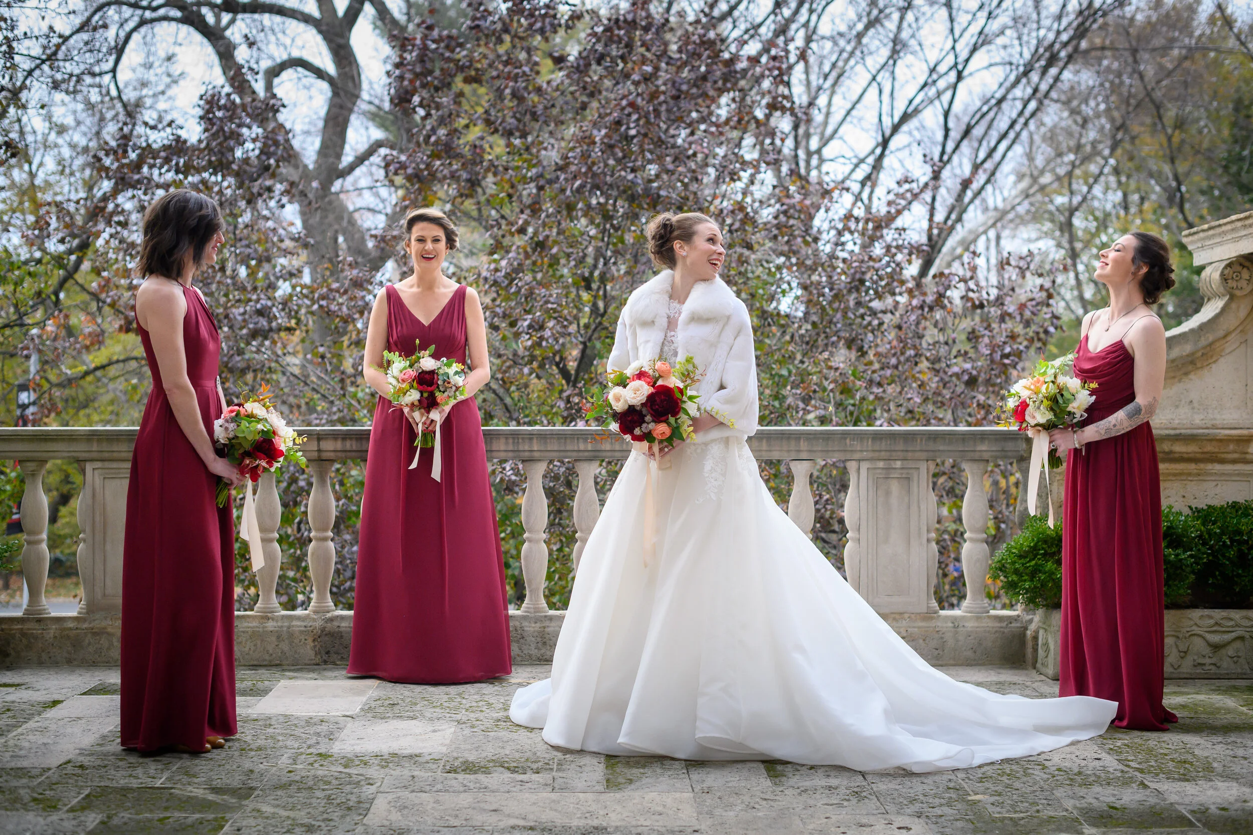  Burden Mansion NYC wedding photos.Craig Warga Weddings 