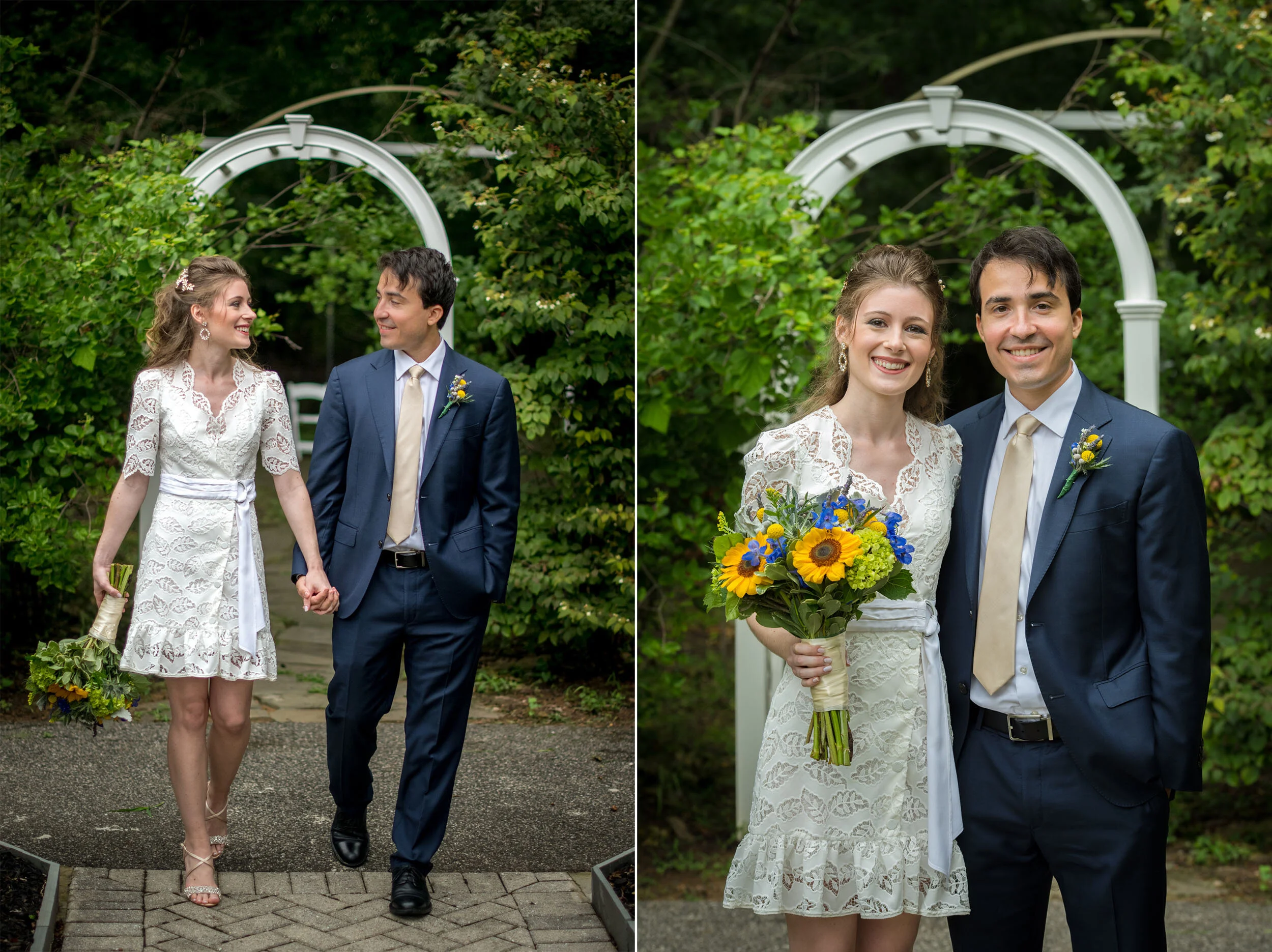  Socially distanced wedding at Hilton Garden Inn, Staten Island 