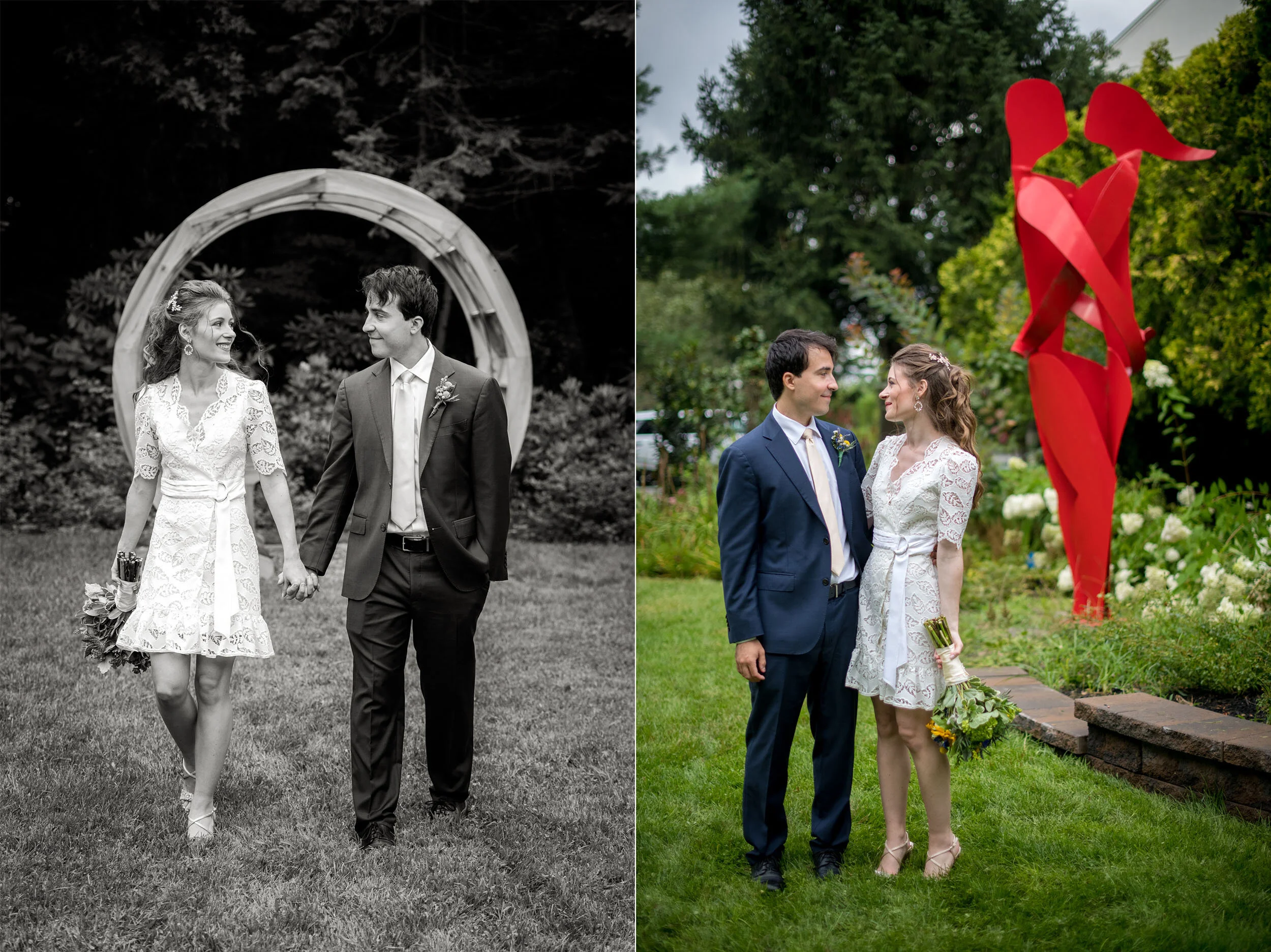  Socially distanced wedding at Hilton Garden Inn, Staten Island 
