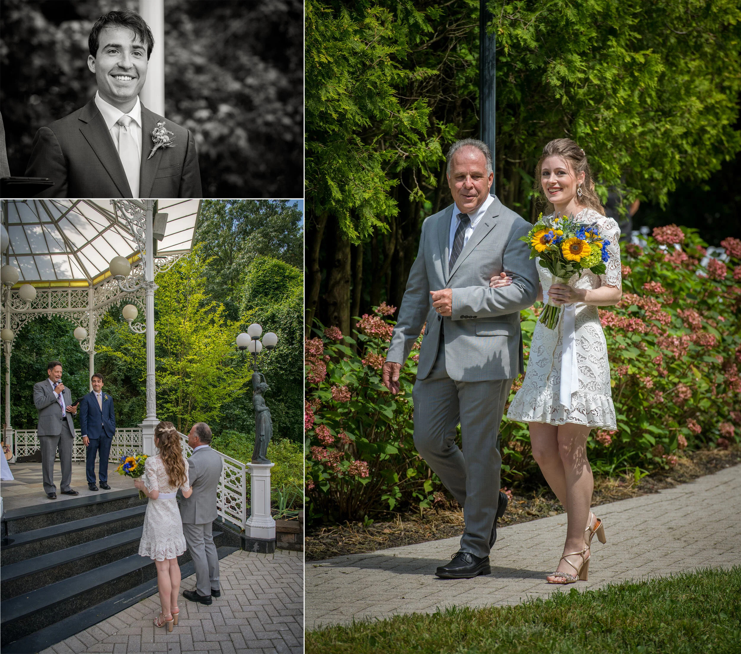  Socially distanced wedding at Hilton Garden Inn, Staten Island 