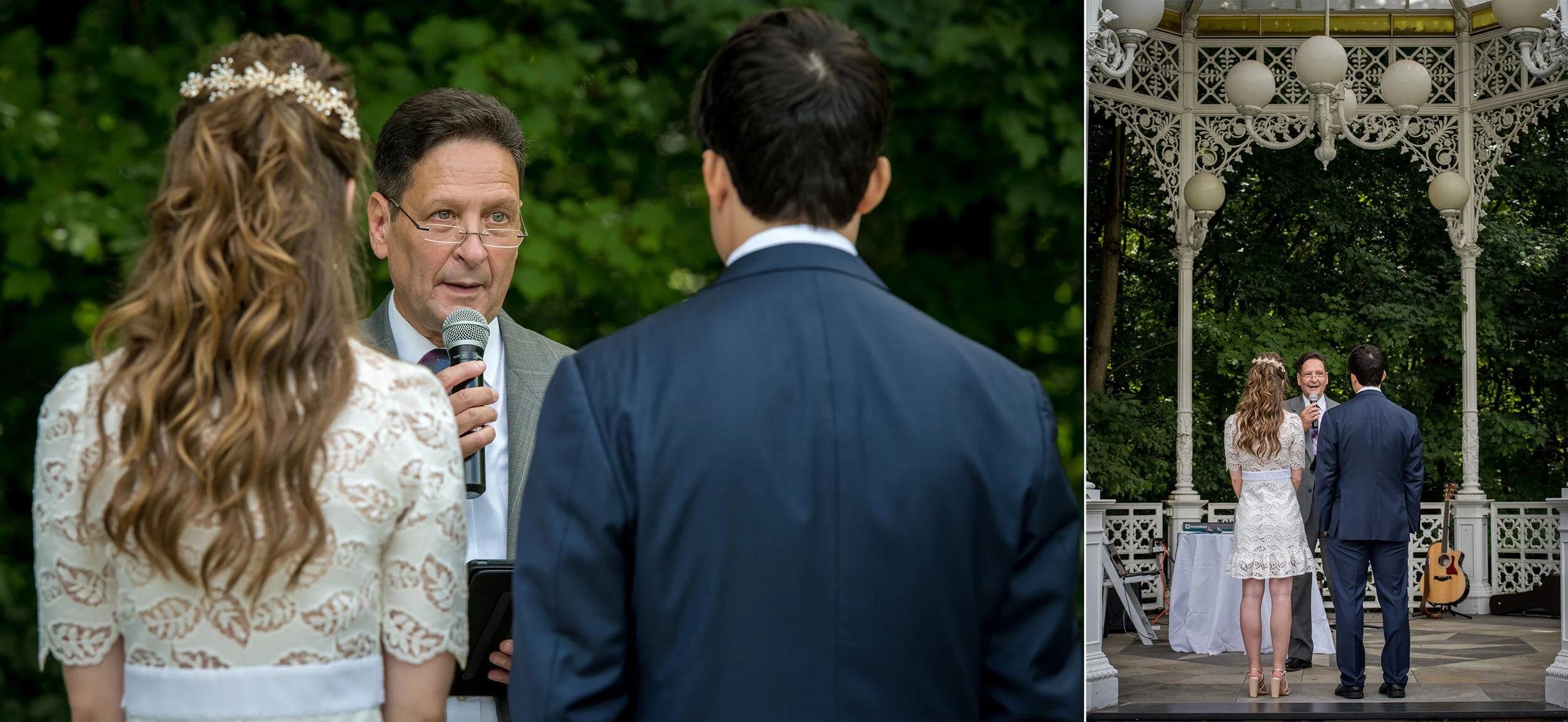  Socially distanced wedding at Hilton Garden Inn, Staten Island 