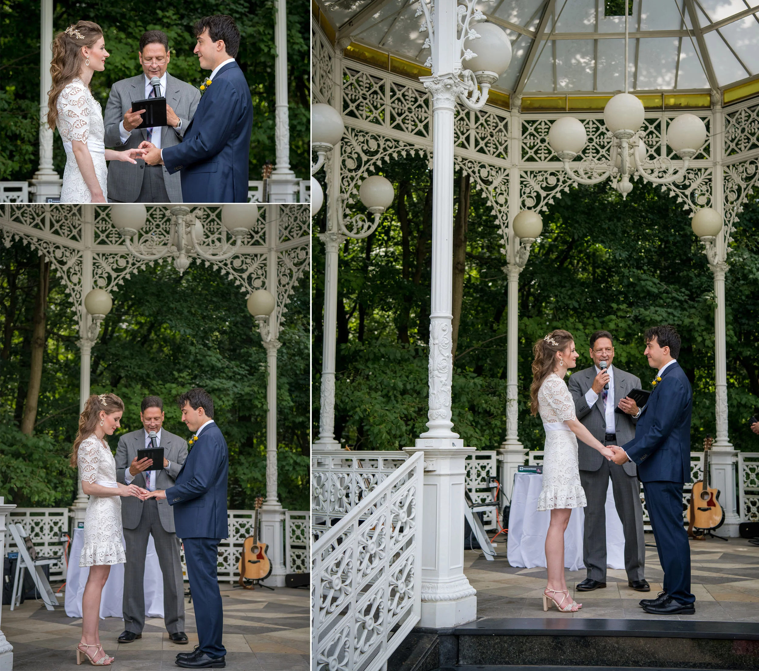  Socially distanced wedding at Hilton Garden Inn, Staten Island 