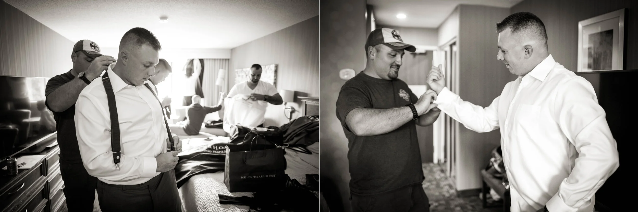  Megan and Chad’s Wedding at Saint Clements Castle in Portland, CT (photo  by Craig Warga) 