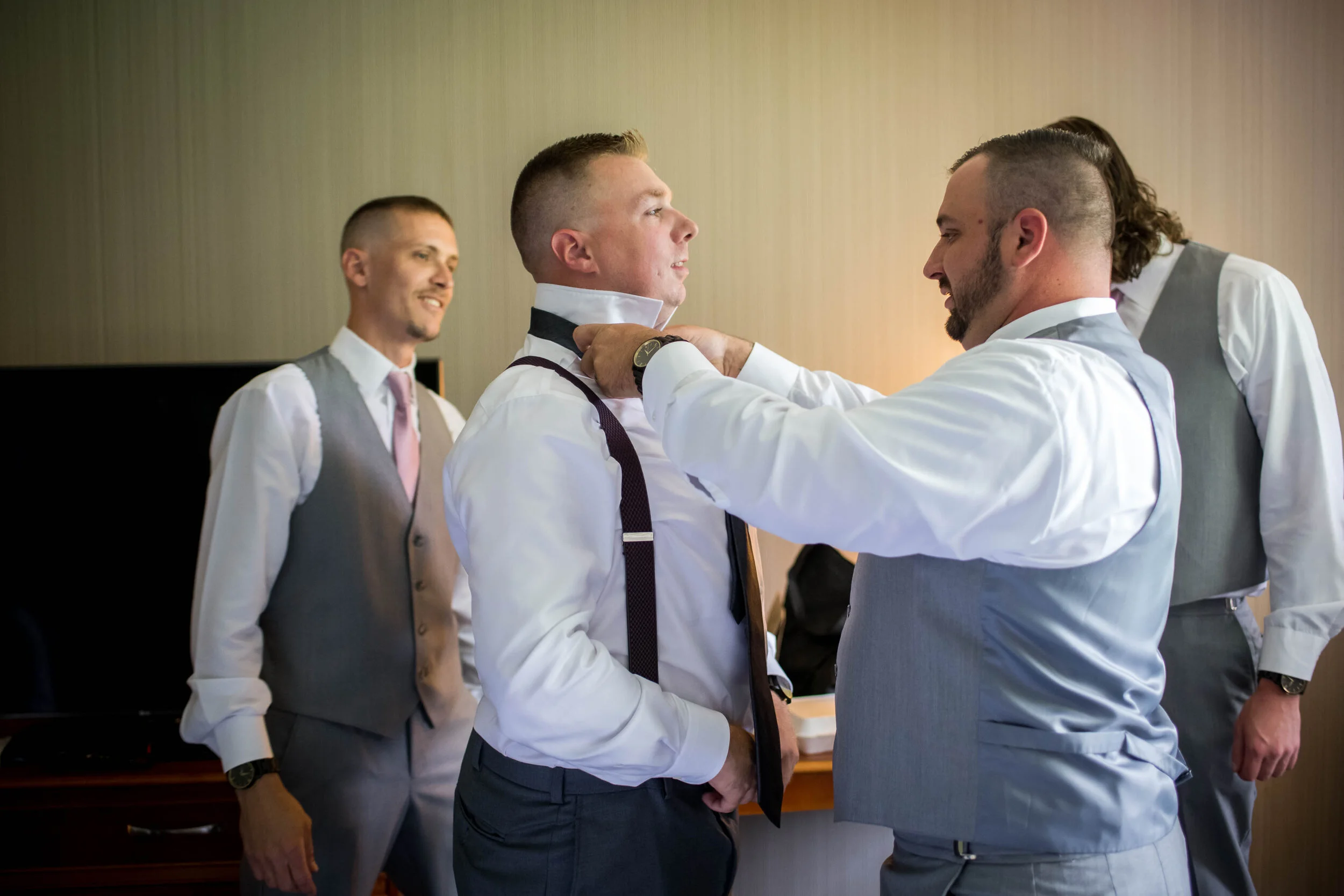  Megan and Chad’s Wedding at Saint Clements Castle in Portland, CT (photo  by Craig Warga) 