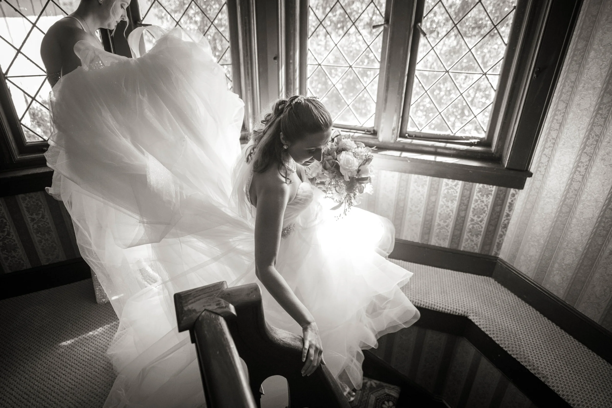  Megan and Chad’s Wedding at Saint Clements Castle in Portland, CT (photo  by Craig Warga) 