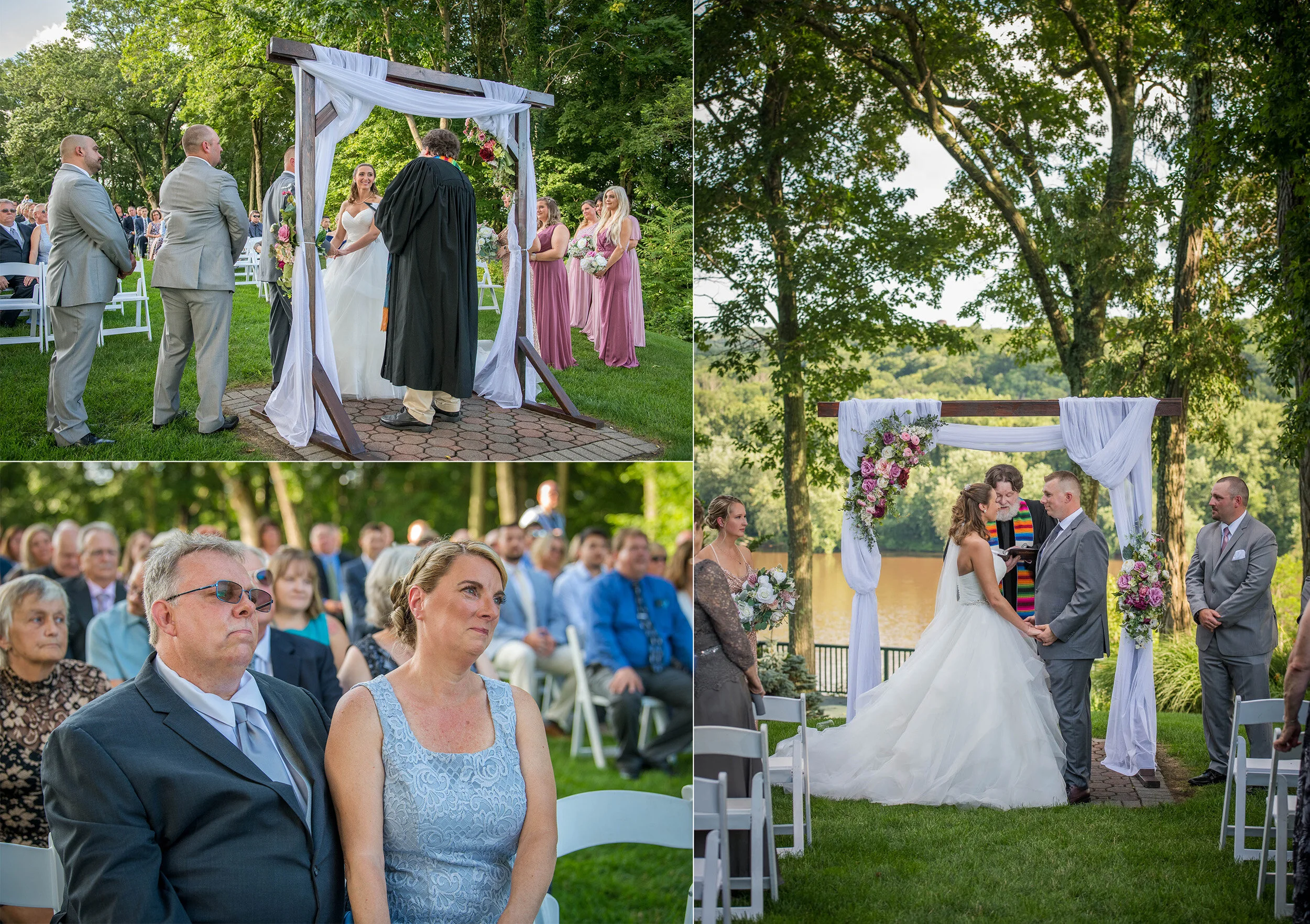  Megan and Chad’s Wedding at Saint Clements Castle in Portland, CT (photo  by Craig Warga) 