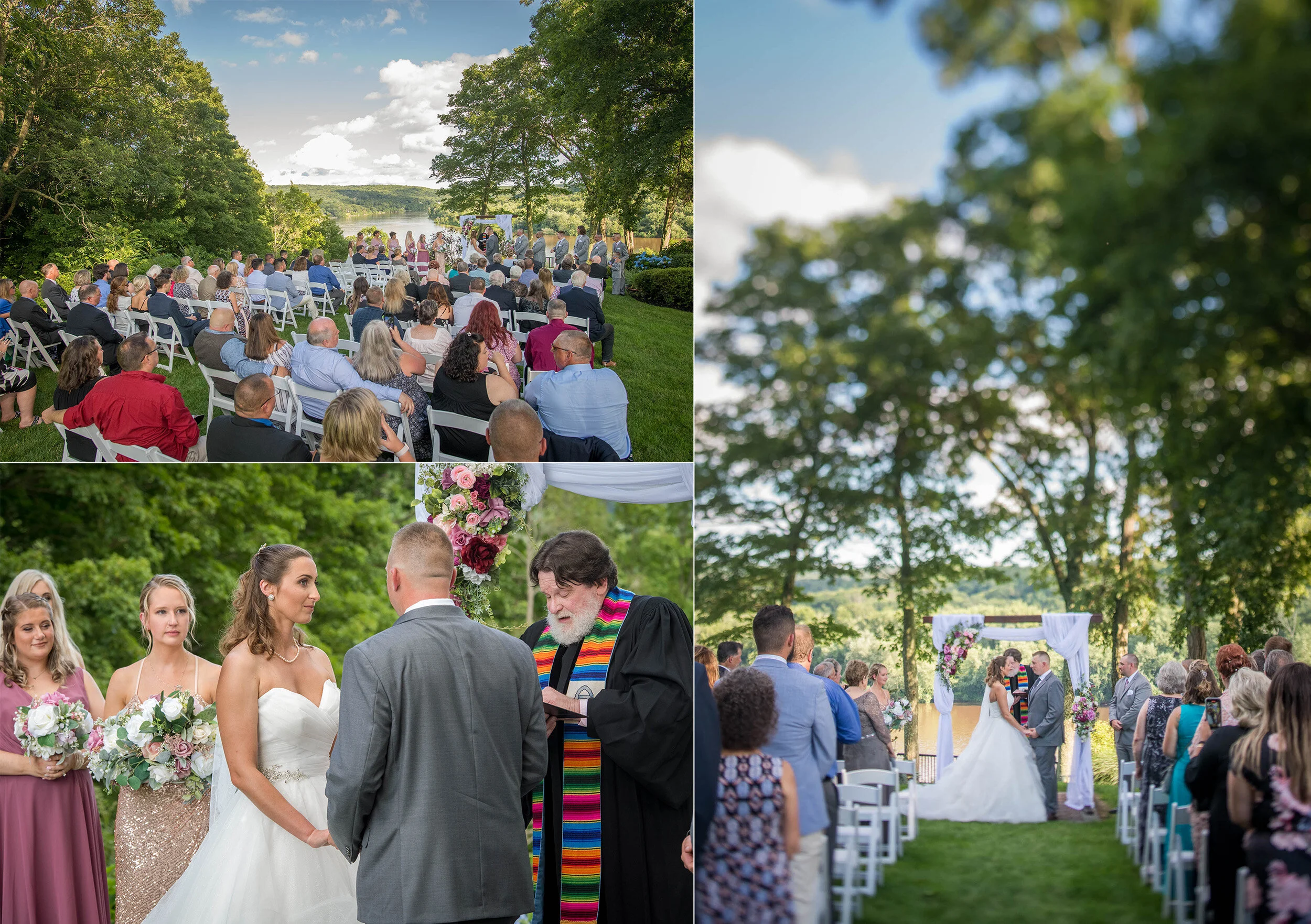  Megan and Chad’s Wedding at Saint Clements Castle in Portland, CT (photo  by Craig Warga) 