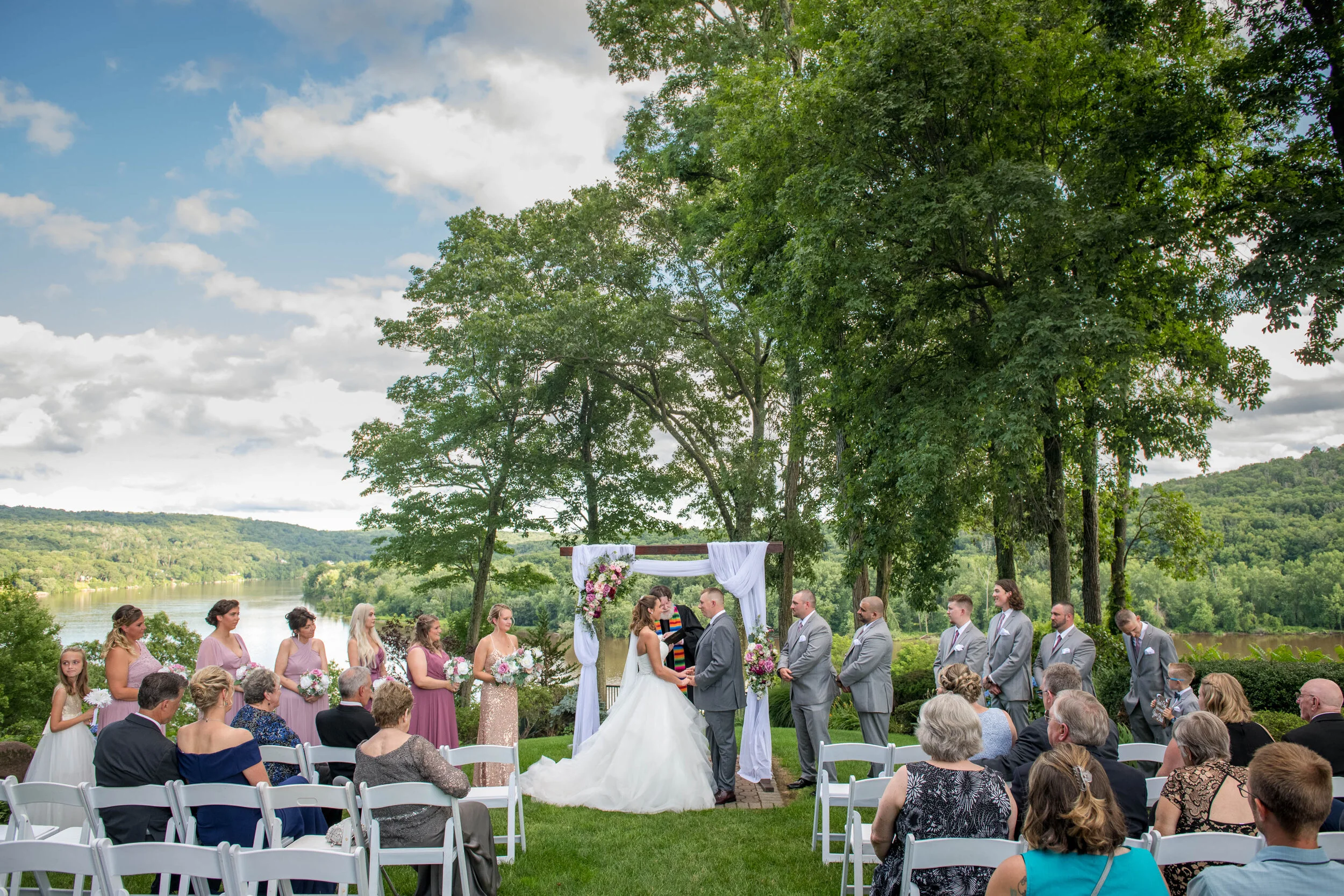  Megan and Chad’s Wedding at Saint Clements Castle in Portland, CT (photo  by Craig Warga) 
