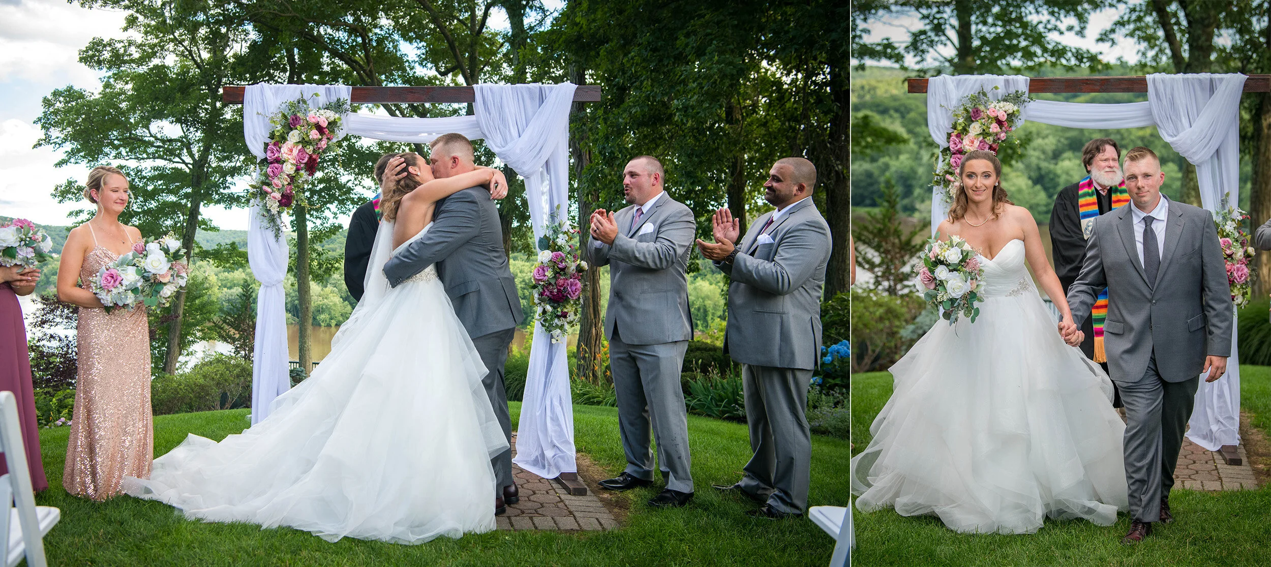  Megan and Chad’s Wedding at Saint Clements Castle in Portland, CT (photo  by Craig Warga) 