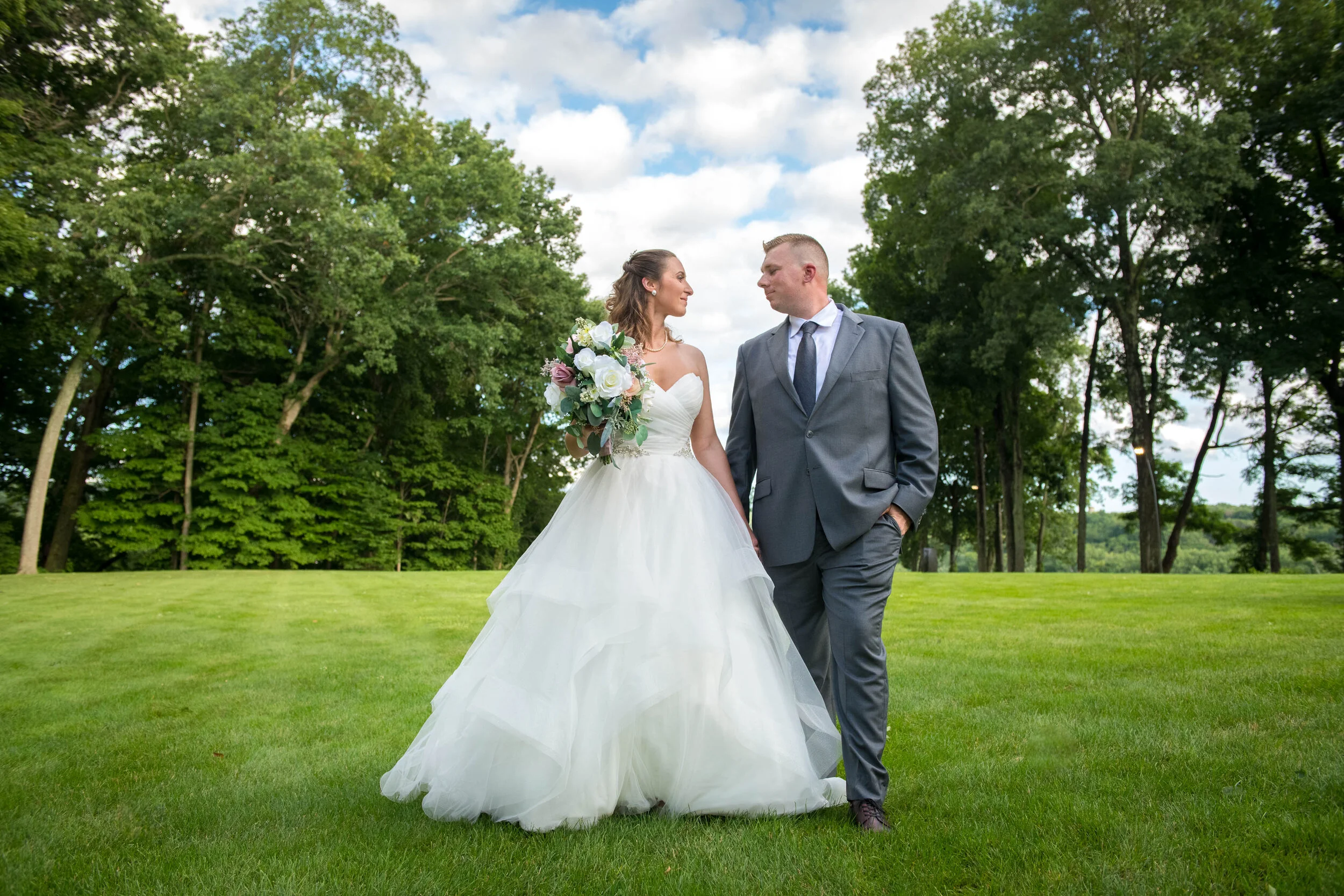  Megan and Chad’s Wedding at Saint Clements Castle in Portland, CT (photo  by Craig Warga) 