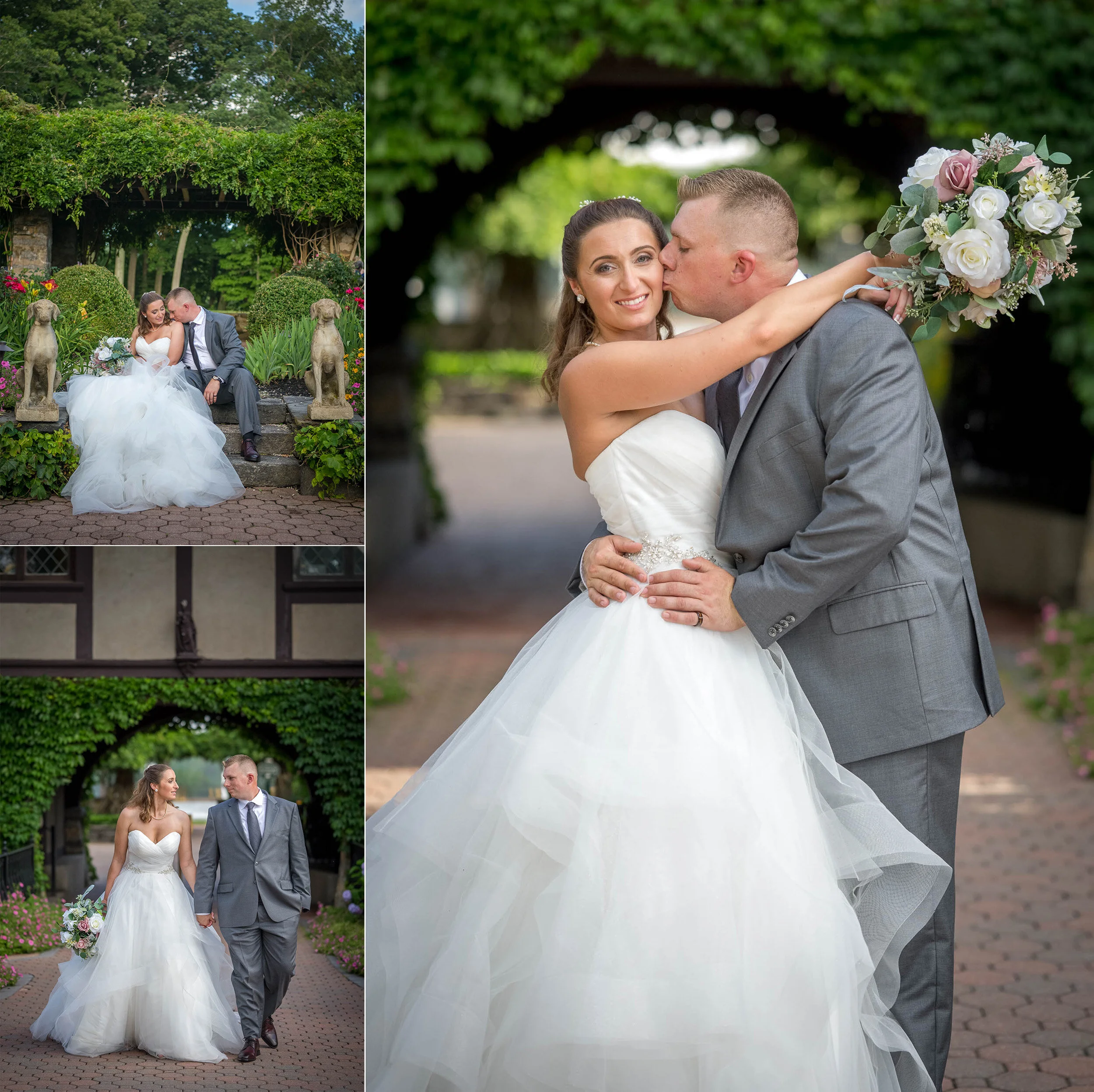  Megan and Chad’s Wedding at Saint Clements Castle in Portland, CT (photo  by Craig Warga) 