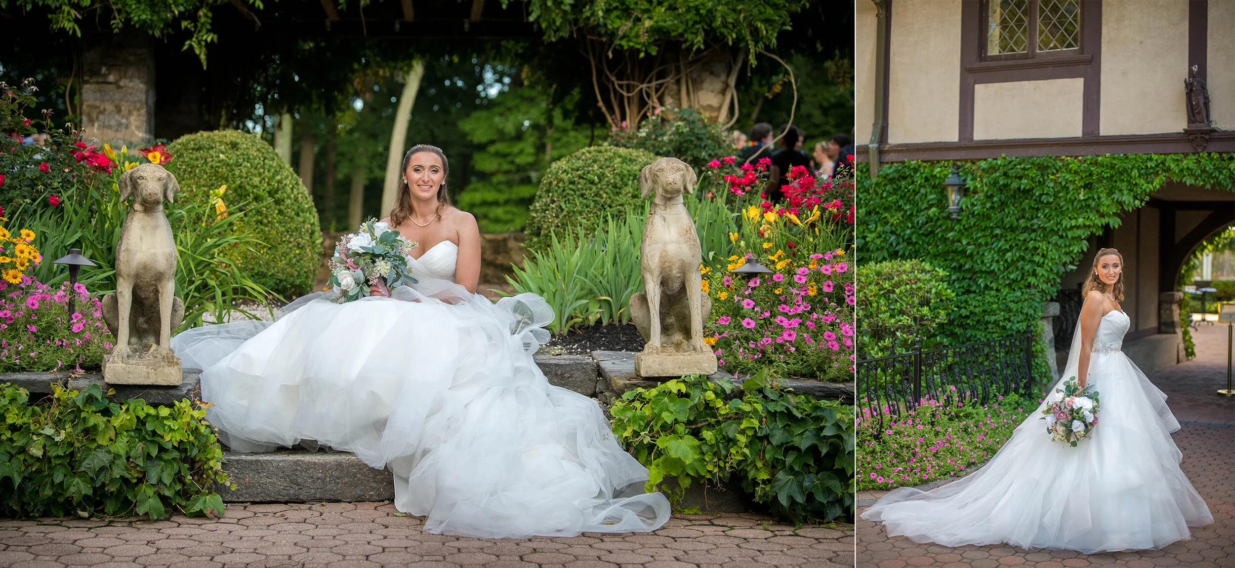  Megan and Chad’s Wedding at Saint Clements Castle in Portland, CT (photo  by Craig Warga) 