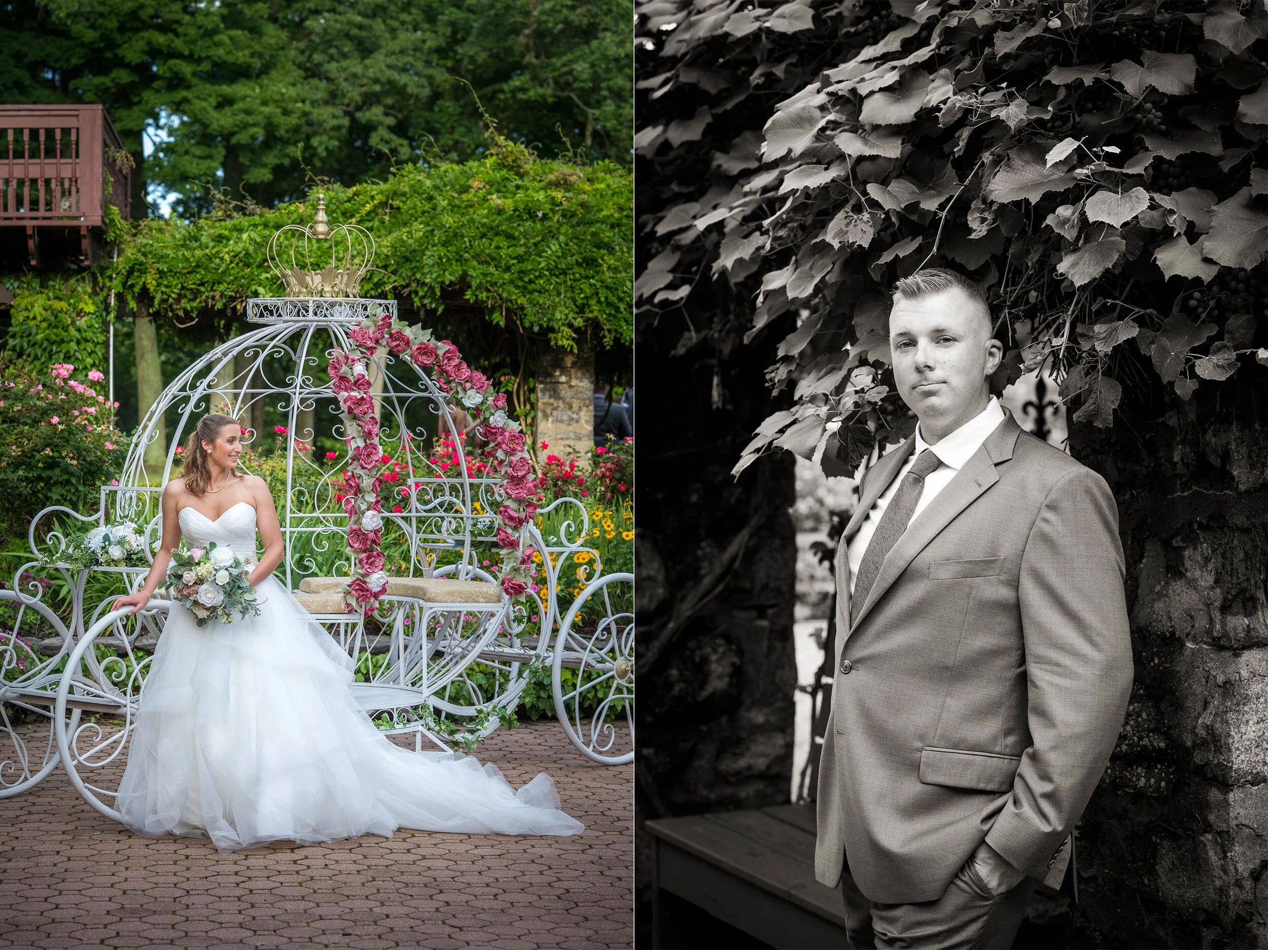  Megan and Chad’s Wedding at Saint Clements Castle in Portland, CT (photo  by Craig Warga) 