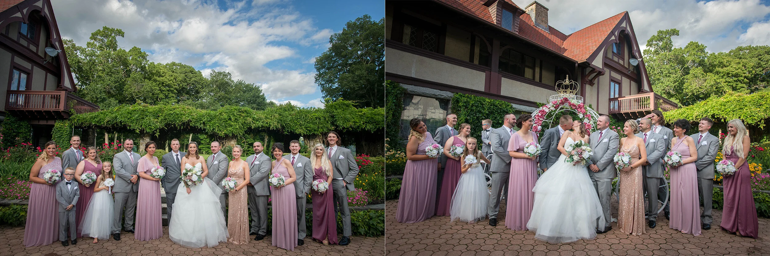  Megan and Chad’s Wedding at Saint Clements Castle in Portland, CT (photo  by Craig Warga) 