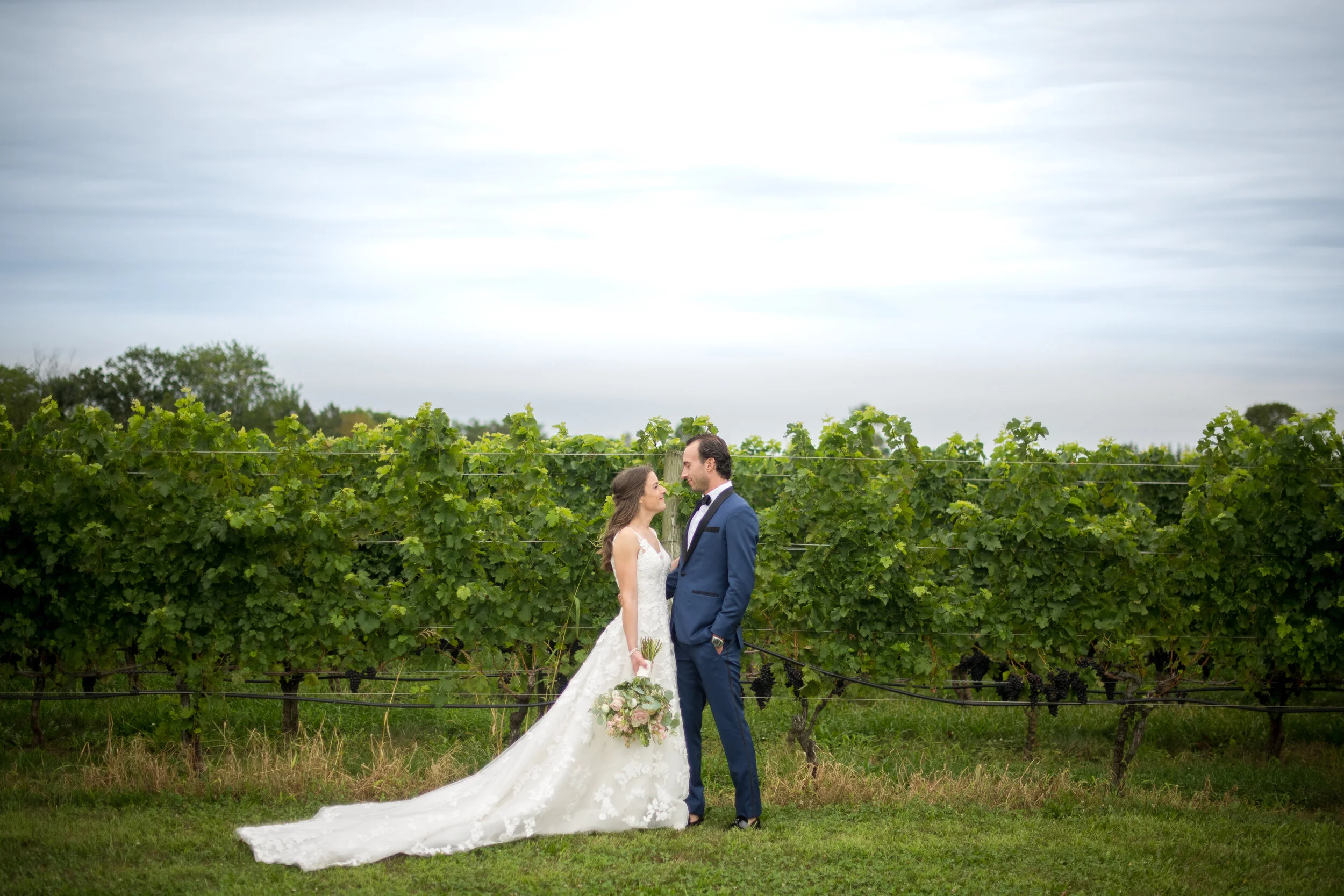  The Wedding of Caroline and Jackson at RGNY Winery Vineyard in Riverhead, New York by Craig Warga Photography 