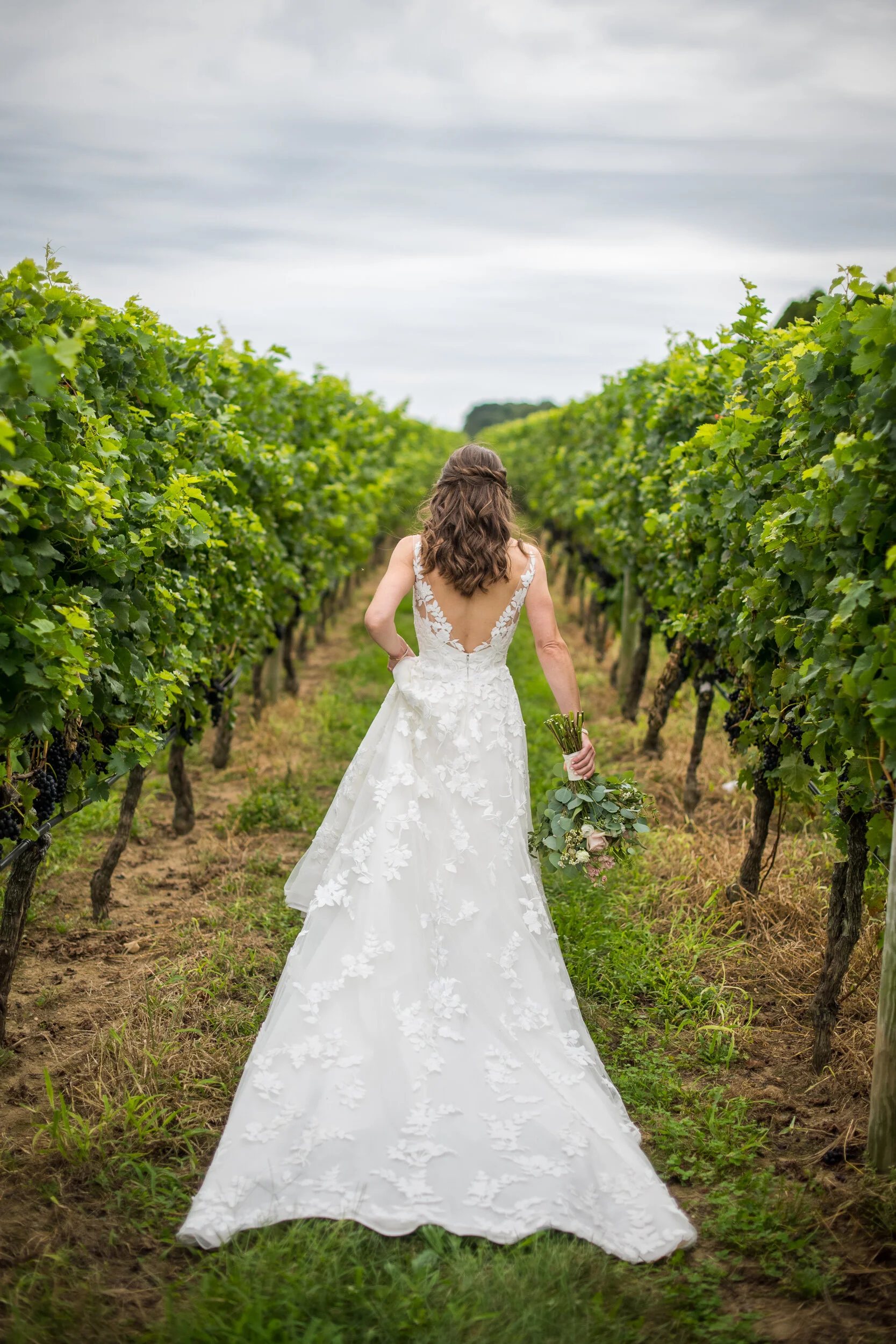 The Wedding of Caroline and Jackson at RGNY Winery Vineyard in Riverhead, New York by Craig Warga Photography 