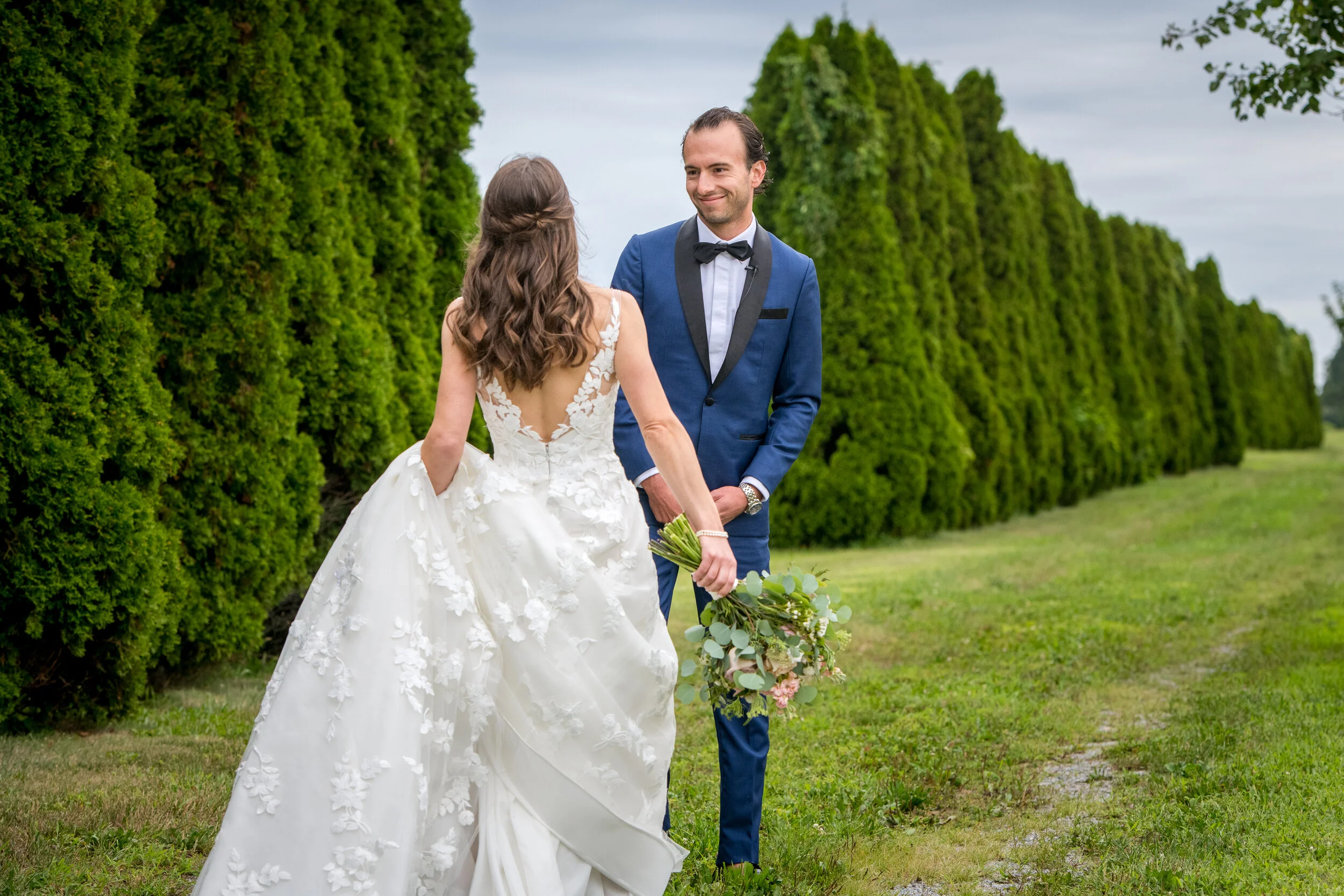  The Wedding of Caroline and Jackson at RGNY Winery Vineyard in Riverhead, New York by Craig Warga Photography 