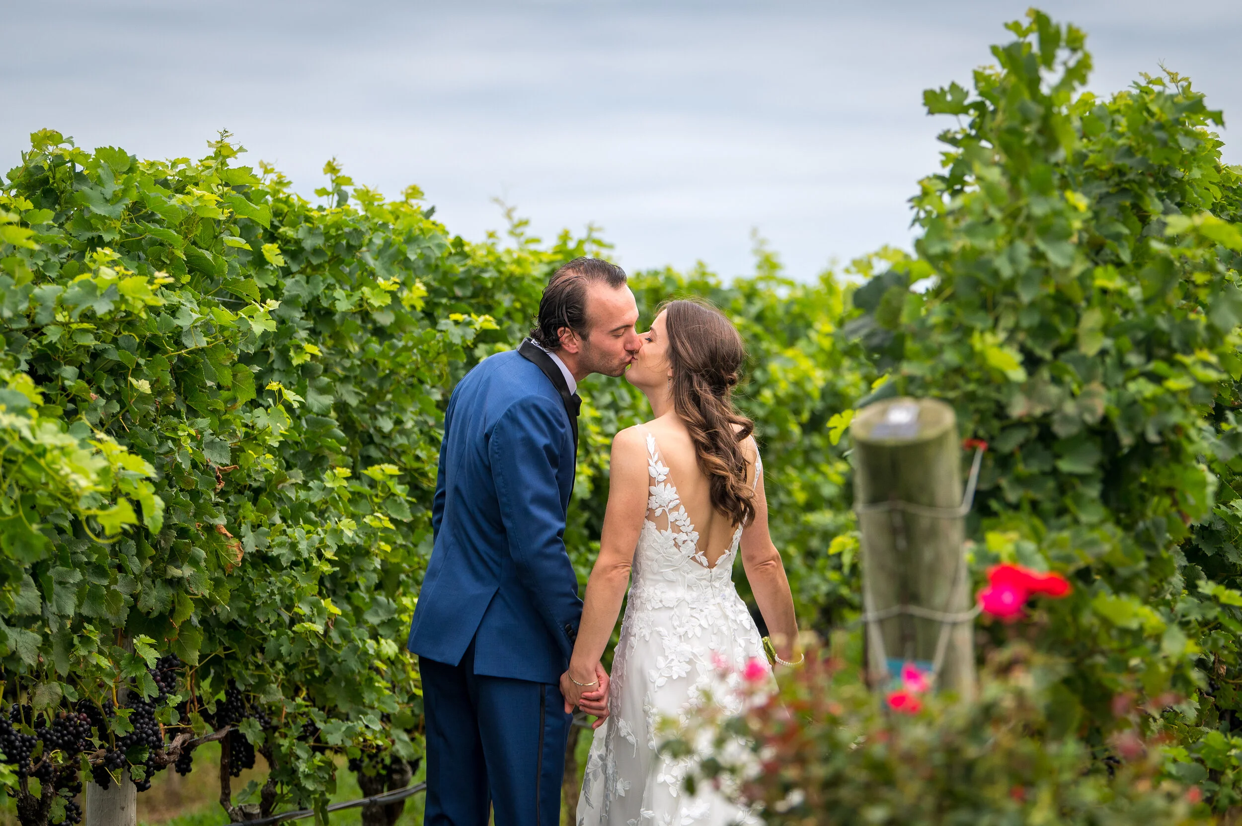  The Wedding of Caroline and Jackson at RGNY Winery Vineyard in Riverhead, New York by Craig Warga Photography 