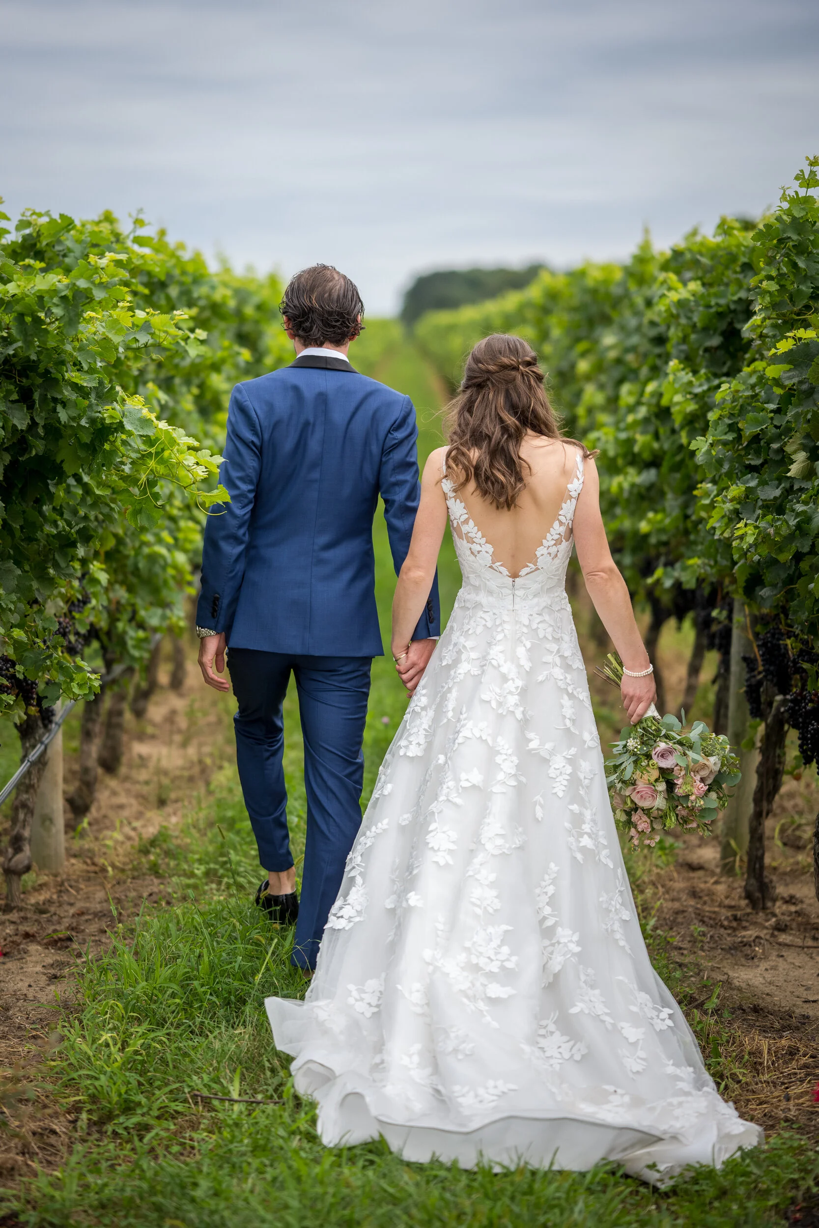  The Wedding of Caroline and Jackson at RGNY Winery Vineyard in Riverhead, New York by Craig Warga Photography 