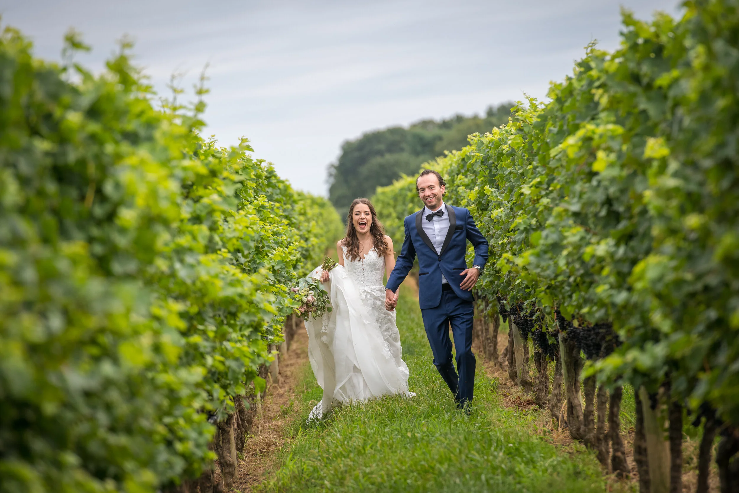  The Wedding of Caroline and Jackson at RGNY Winery Vineyard in Riverhead, New York by Craig Warga Photography 