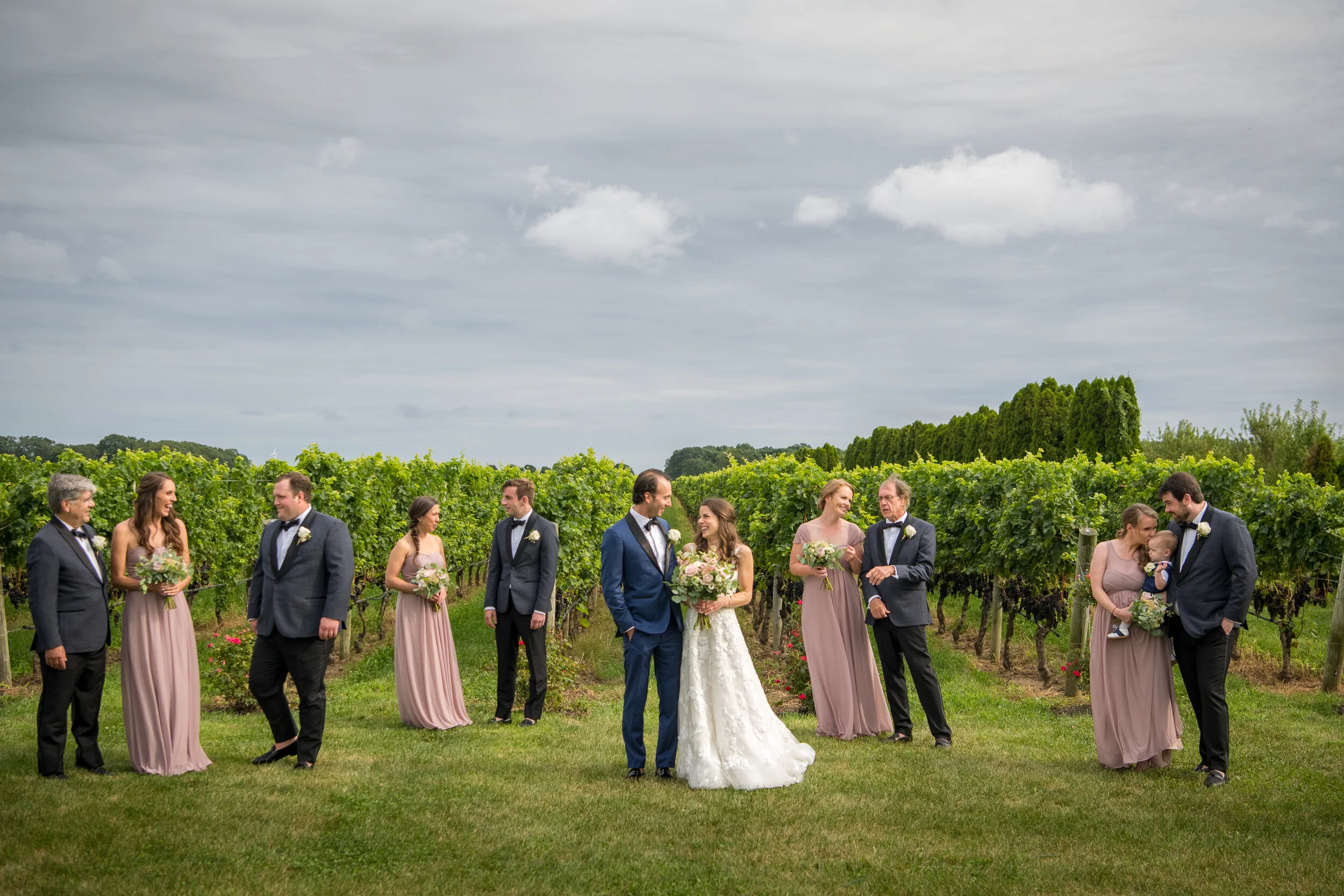  The Wedding of Caroline and Jackson at RGNY Winery Vineyard in Riverhead, New York by Craig Warga Photography 