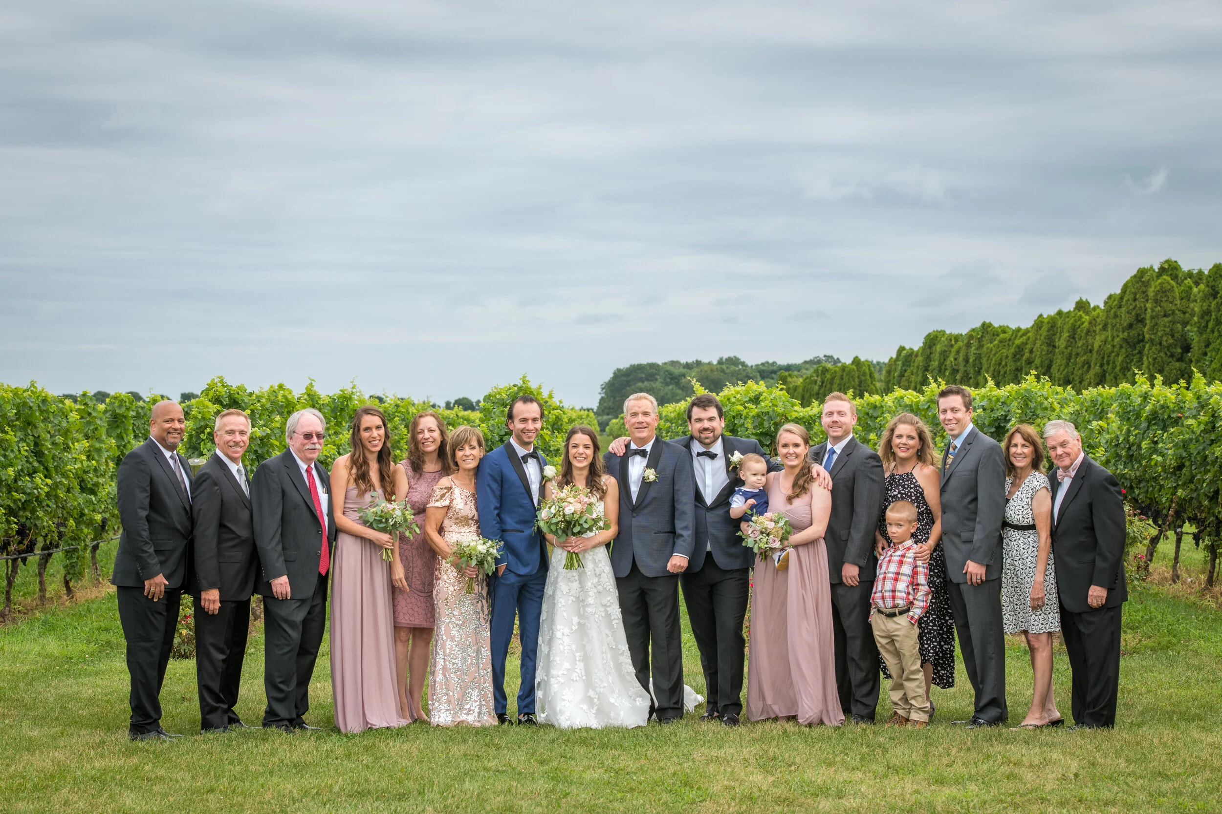  The Wedding of Caroline and Jackson at RGNY Winery Vineyard in Riverhead, New York by Craig Warga Photography 