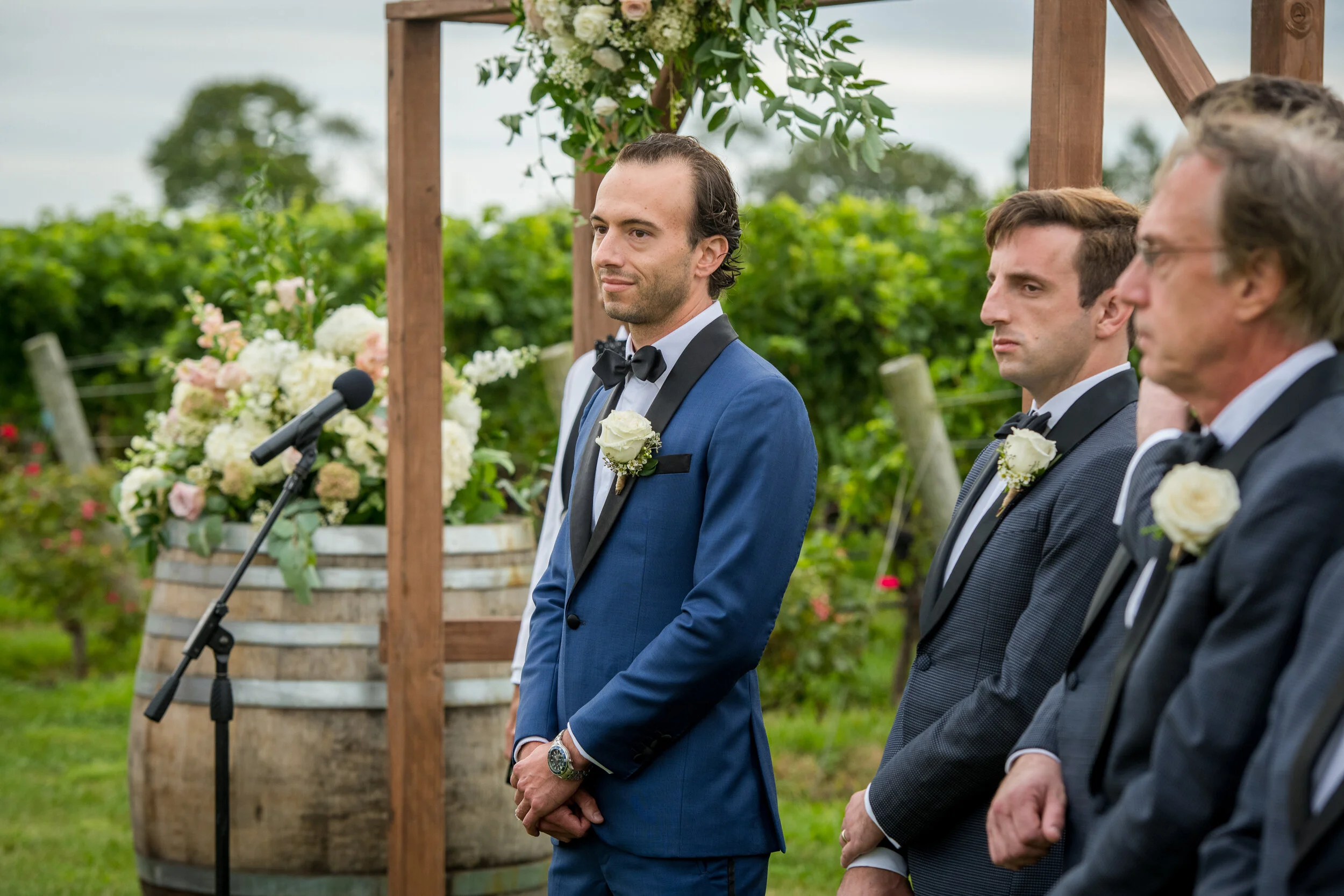  The Wedding of Caroline and Jackson at RGNY Winery Vineyard in Riverhead, New York by Craig Warga Photography 
