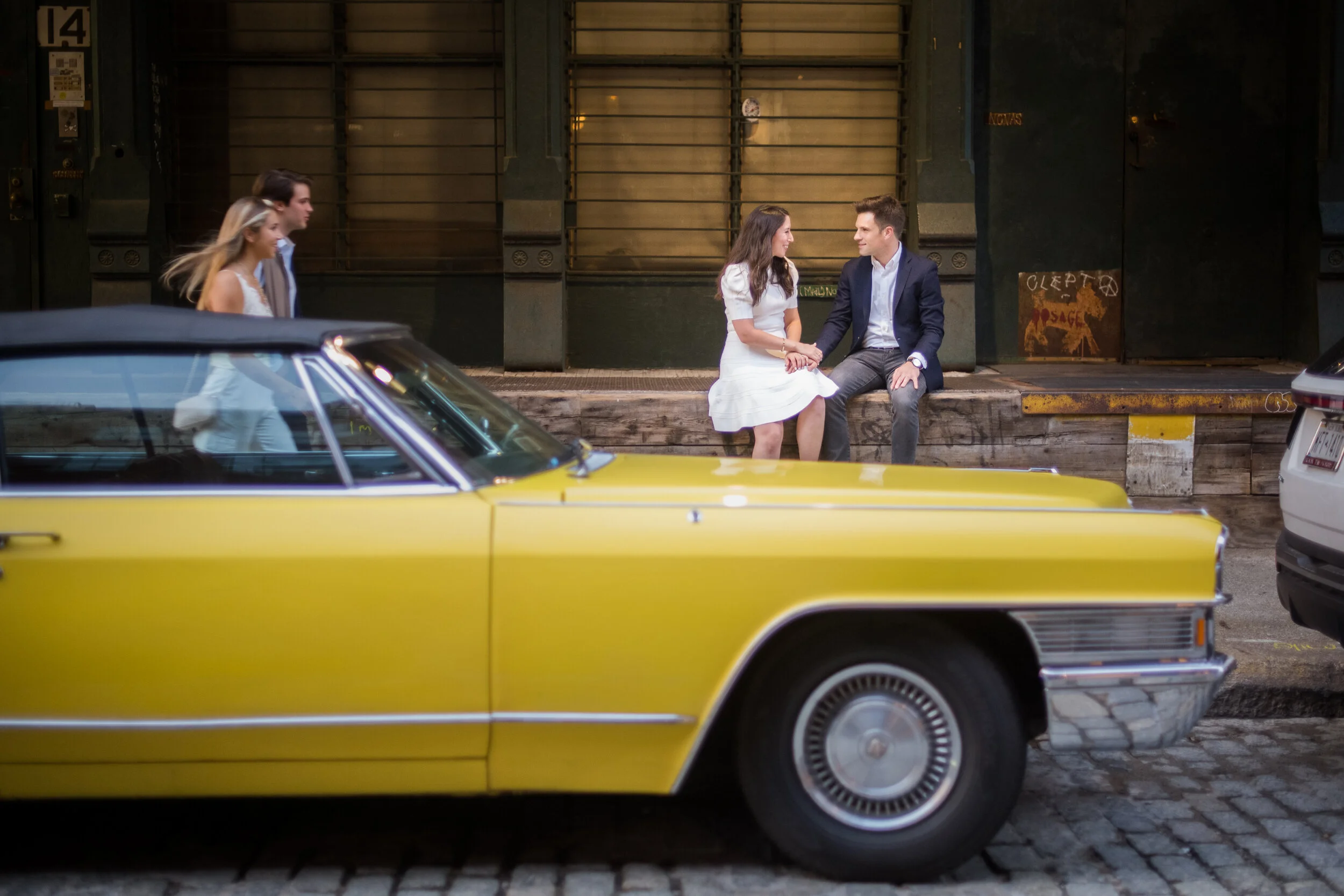  Engagement photos in Central Park and Tribeca in New York City by Craig Warga Photography 