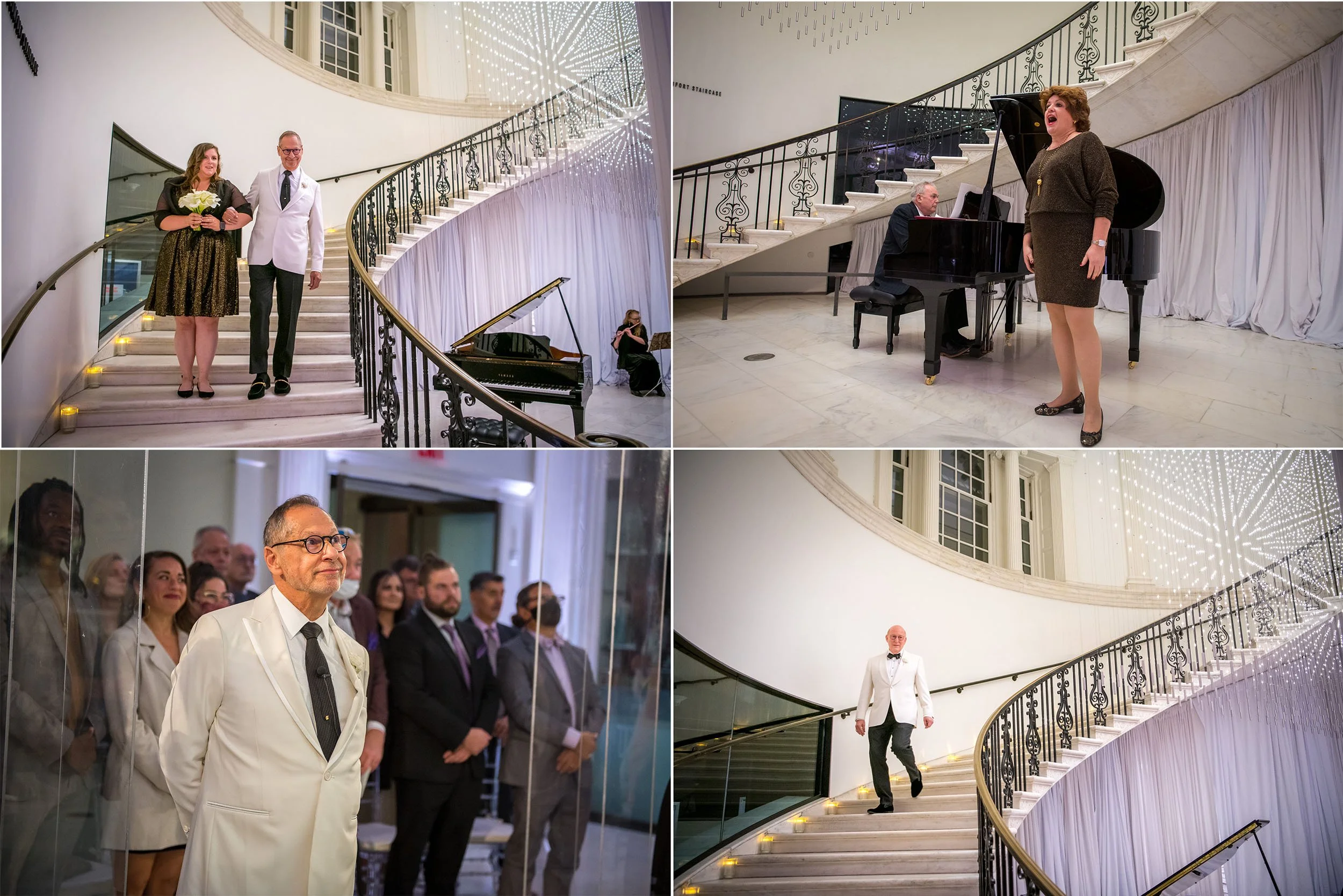  The wedding of Barry and Howard at The Museum of The City of New York in New York, NY. (Photo by Craig Warga) 
