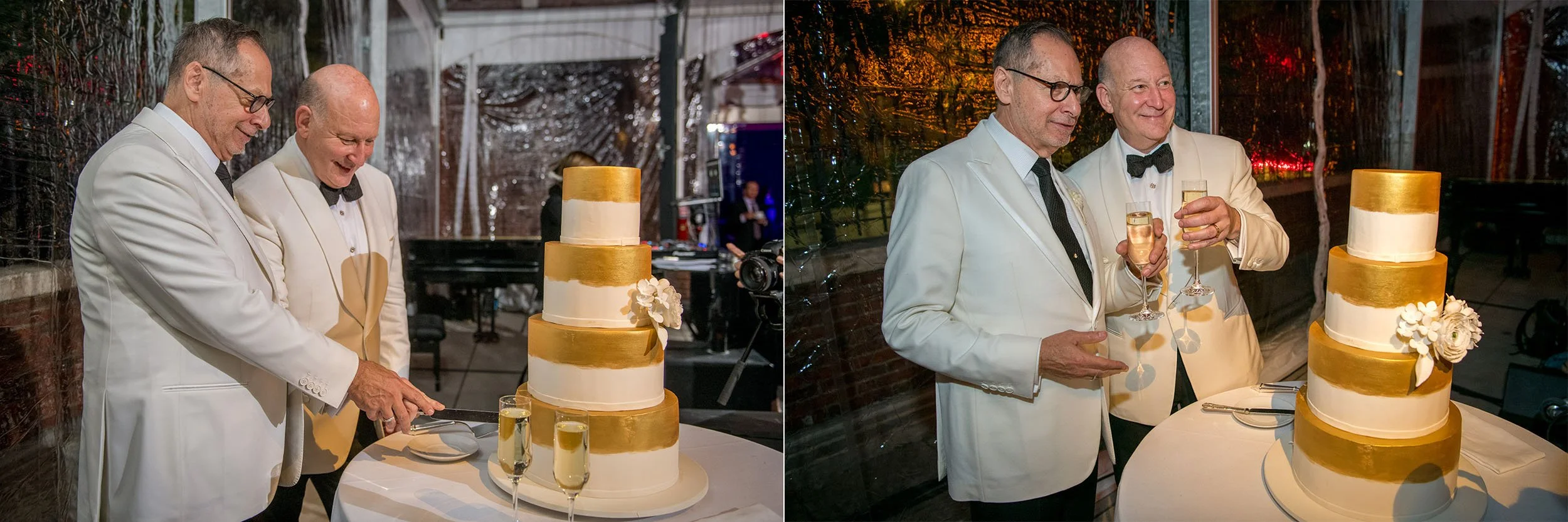  The wedding of Barry and Howard at The Museum of The City of New York in New York, NY. (Photo by Craig Warga) 