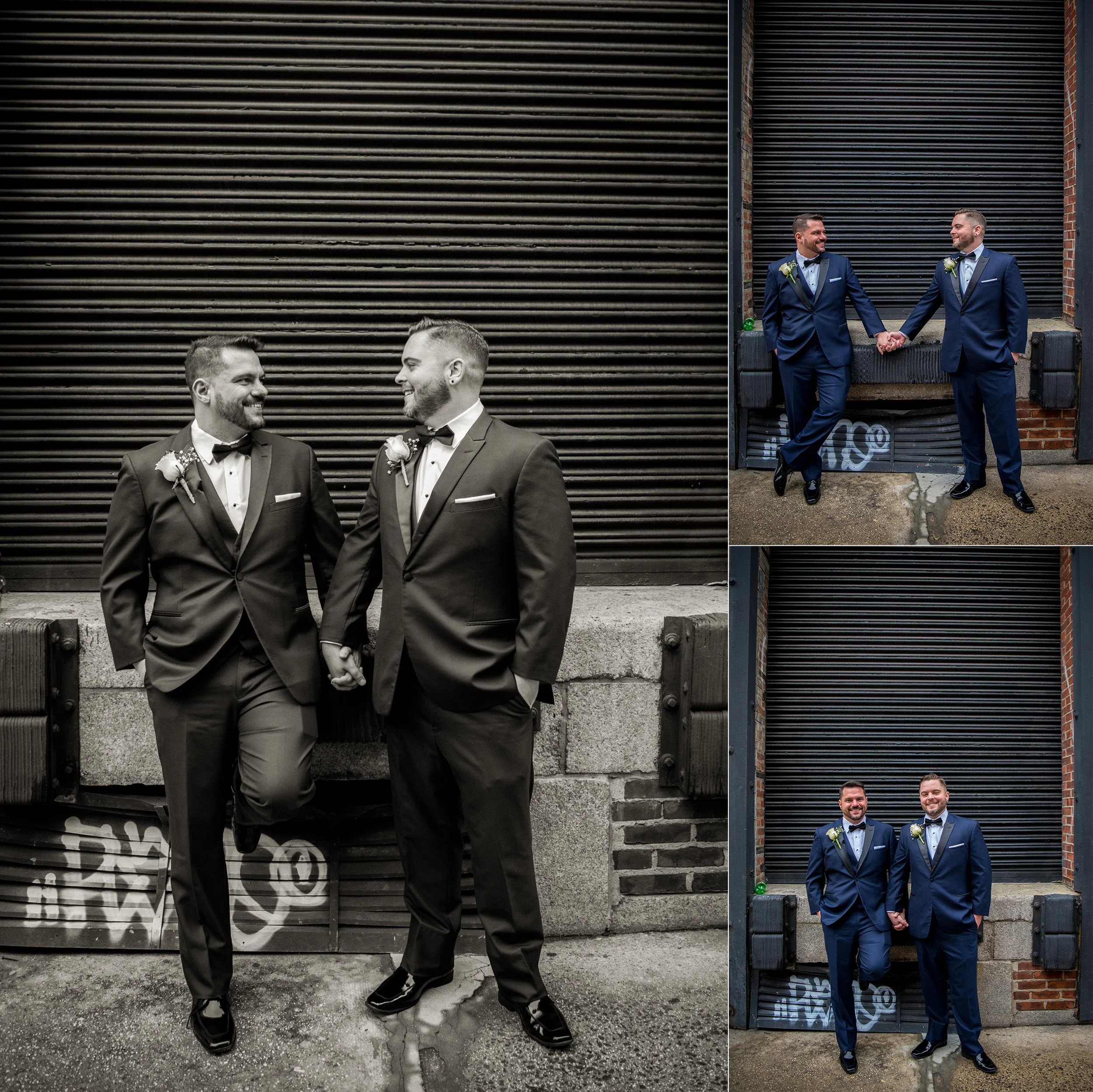  The Wedding of Dan and Harold at the Church of the Village in Manhattan, New York. (Photo by Craig Warga) 