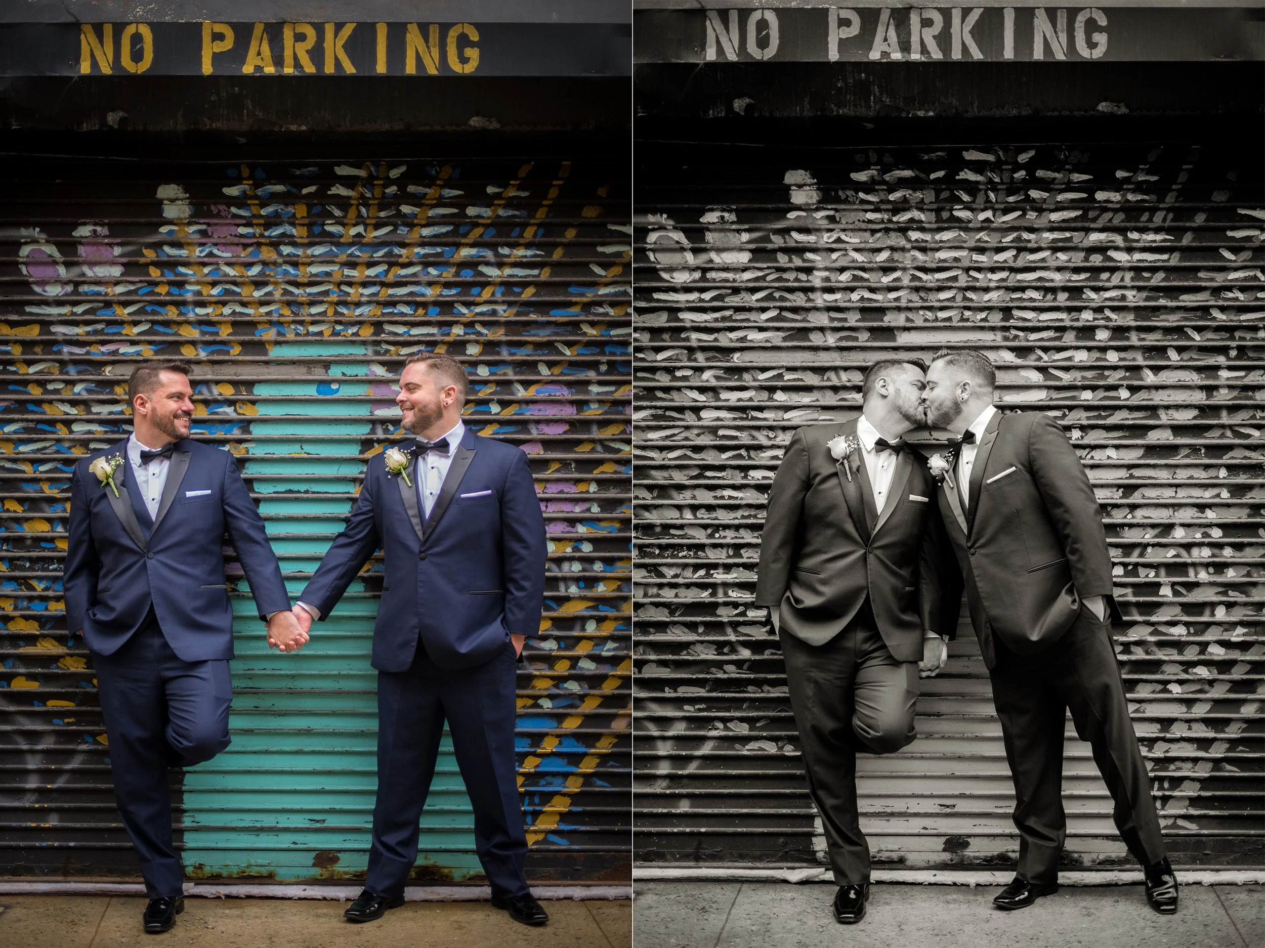  The Wedding of Dan and Harold at the Church of the Village in Manhattan, New York. (Photo by Craig Warga) 