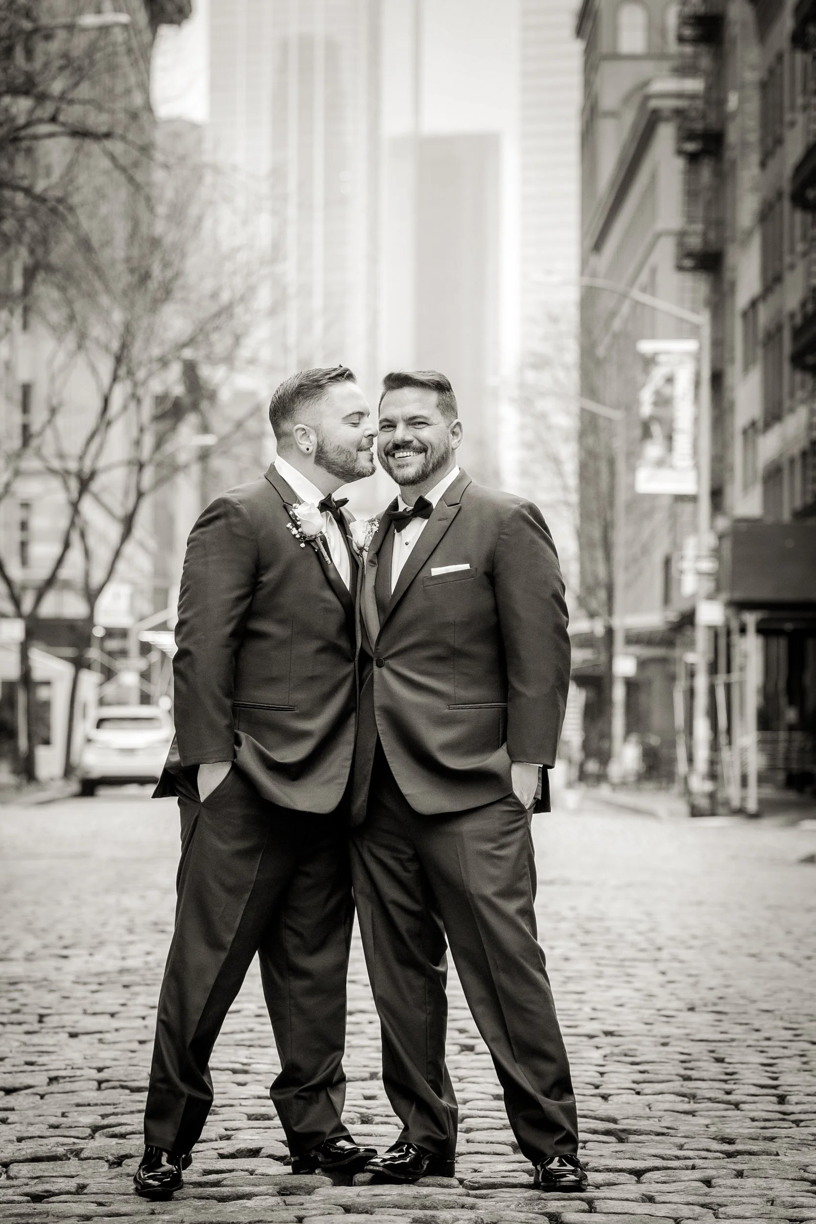 The Wedding of Dan and Harold at the Church of the Village in Manhattan, New York. (Photo by Craig Warga) 