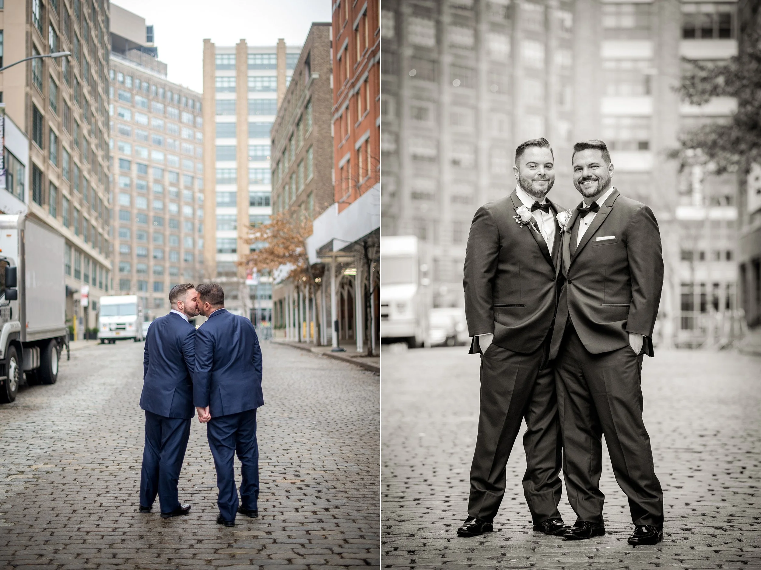  The Wedding of Dan and Harold at the Church of the Village in Manhattan, New York. (Photo by Craig Warga) 