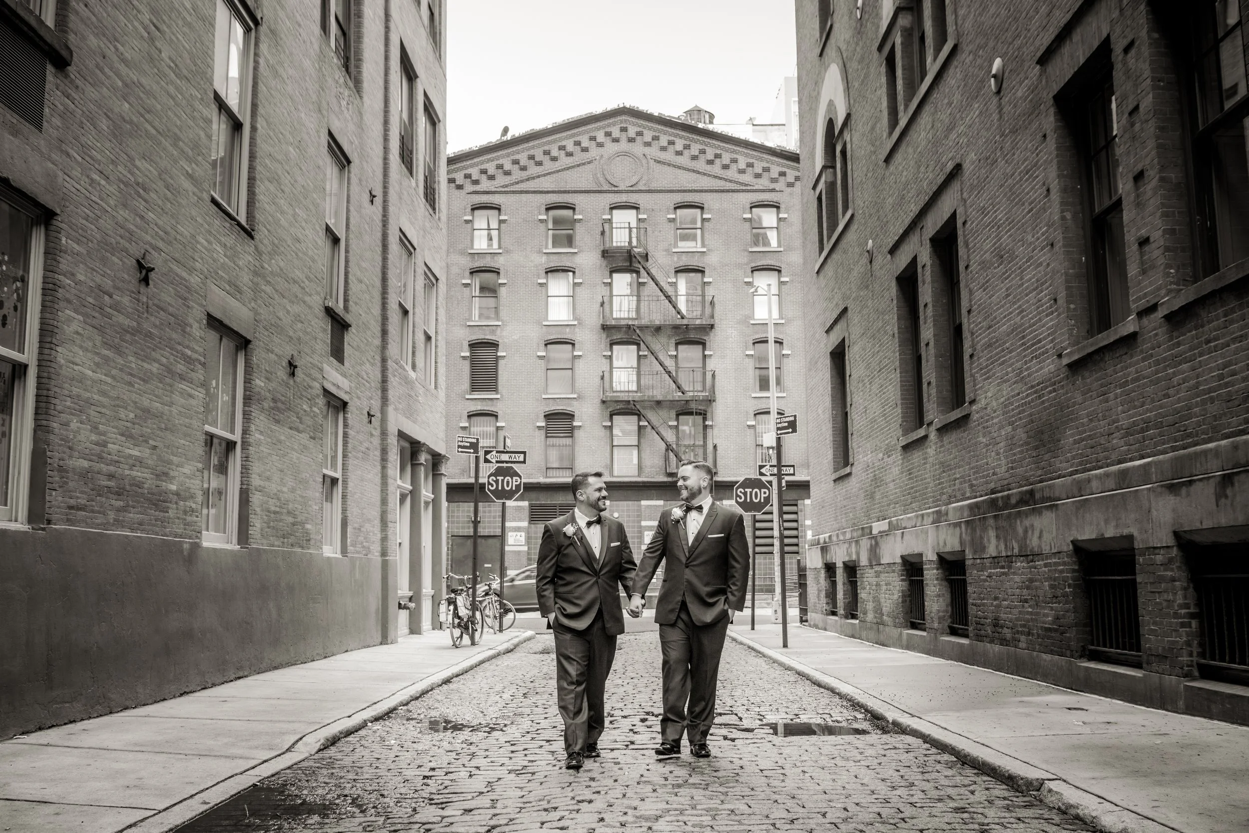  The Wedding of Dan and Harold at the Church of the Village in Manhattan, New York. (Photo by Craig Warga) 