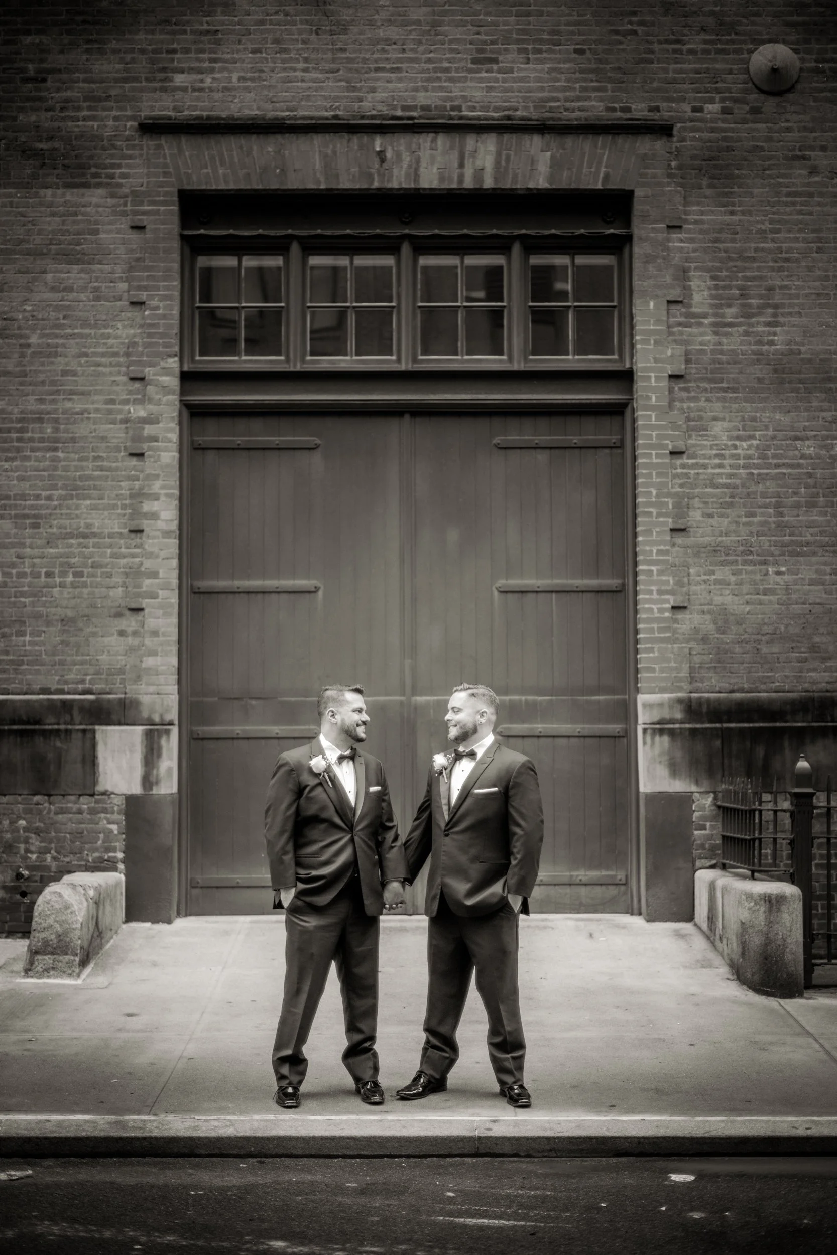  The Wedding of Dan and Harold at the Church of the Village in Manhattan, New York. (Photo by Craig Warga) 