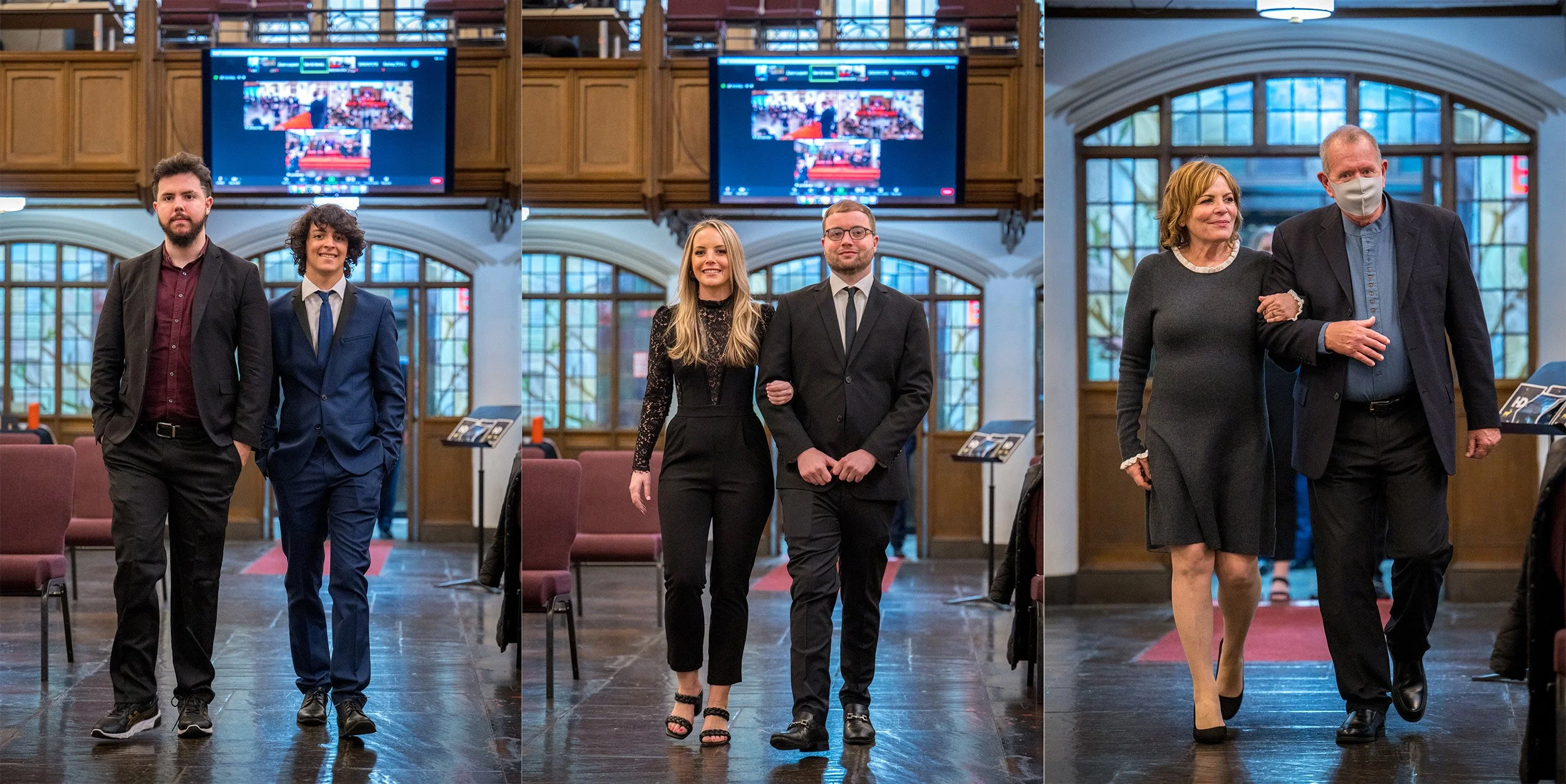  The Wedding of Dan and Harold at the Church of the Village in Manhattan, New York. (Photo by Craig Warga) 