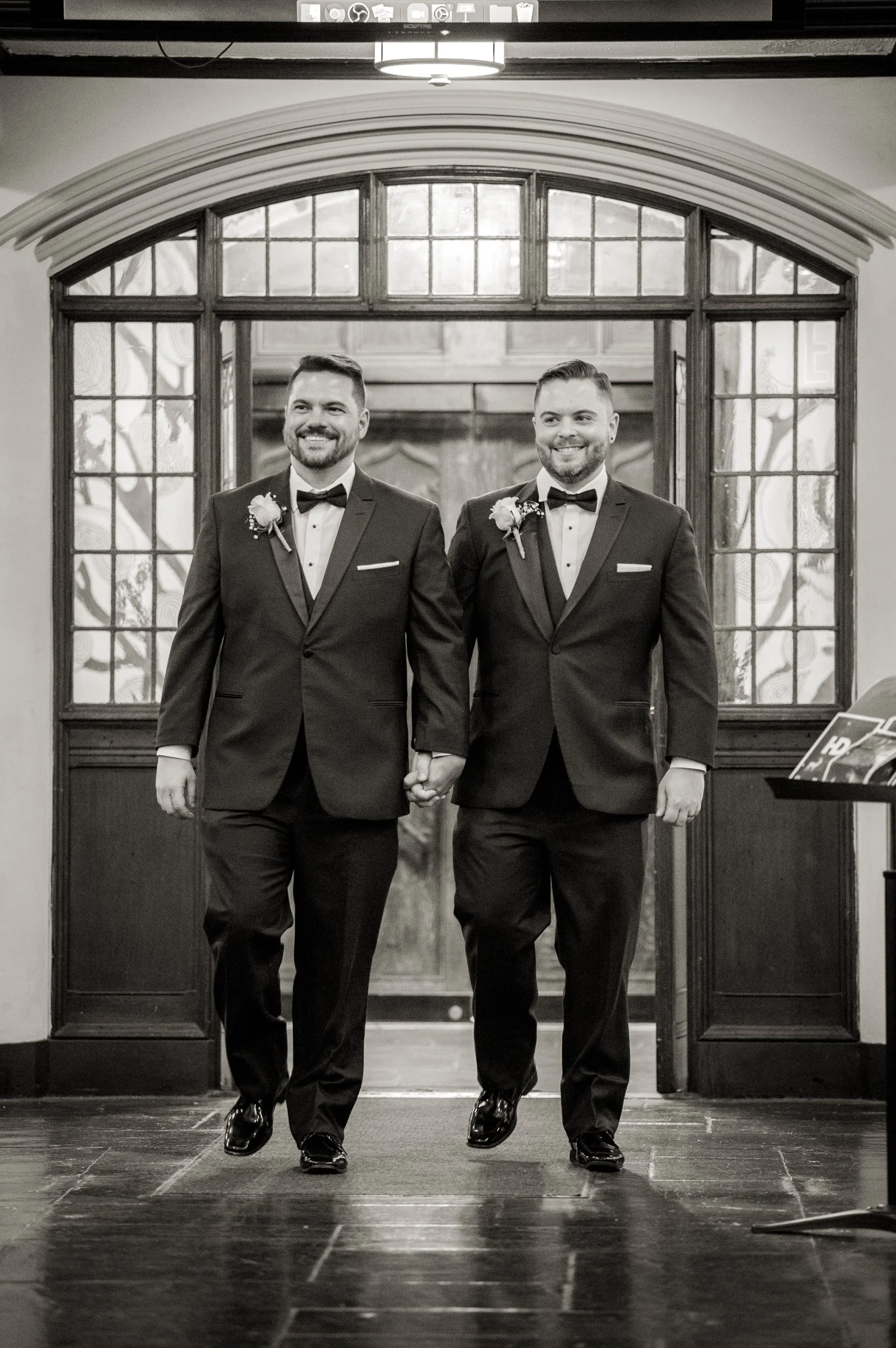  The Wedding of Dan and Harold at the Church of the Village in Manhattan, New York. (Photo by Craig Warga) 